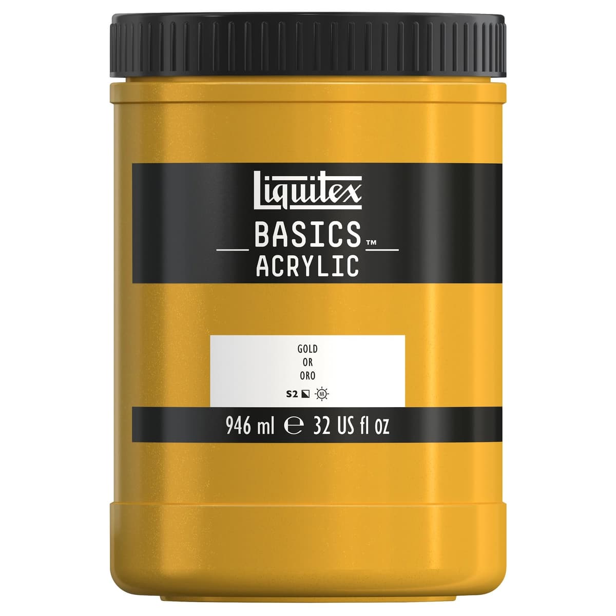 LIQUITEX Basics Acrylic Paint, Mars Black, 118 ml Tube — view 42