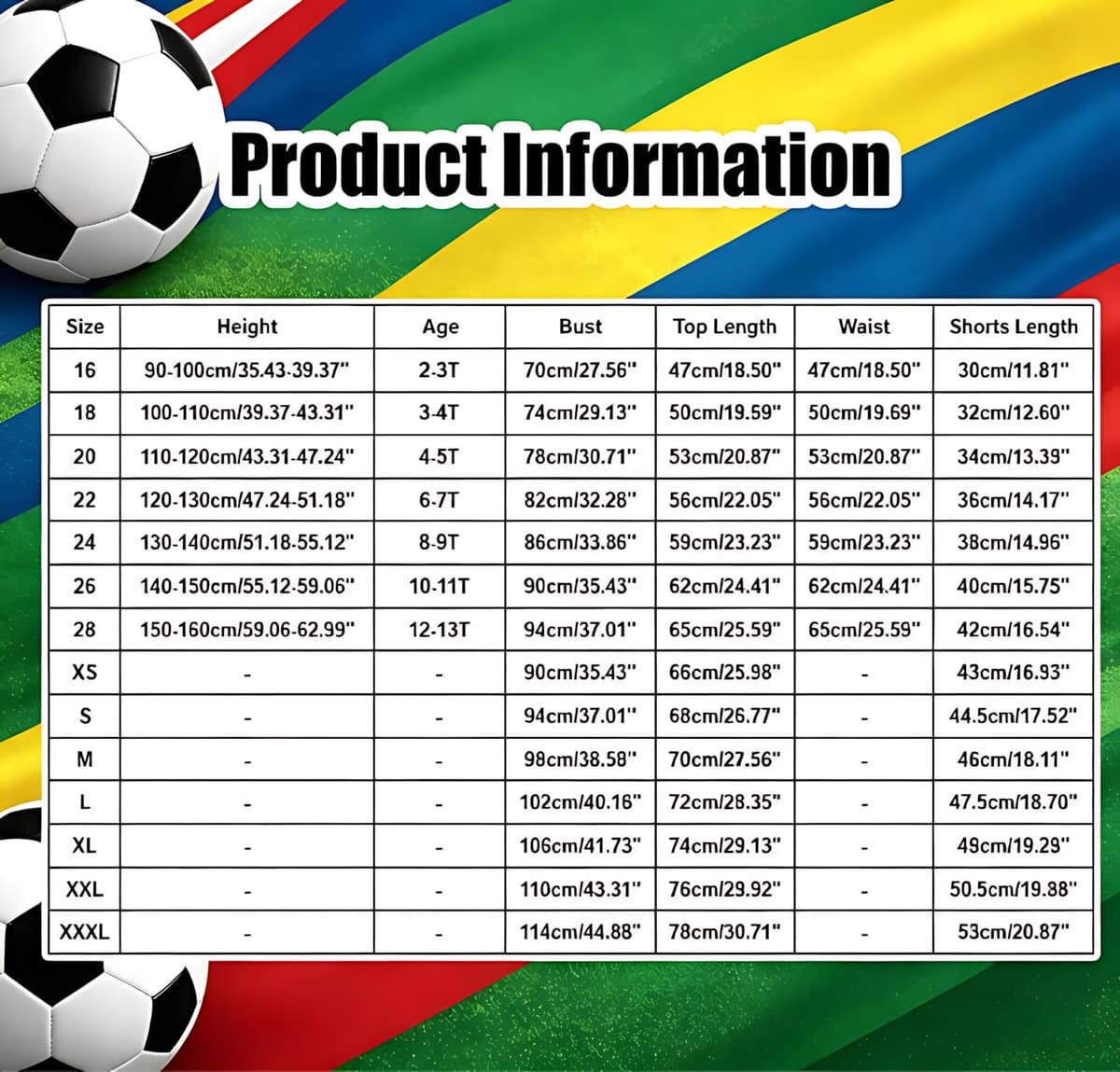 2026 Personalizada Equipacion Futbol Camiseta Fútbol Niño/Adulto con Nombre/Número, Set Completo 3 Piezas Camisetas y Shorts y Calcetines para Entrenamientos, Eventos de Equipo, Regalo de Aficionados — view 4