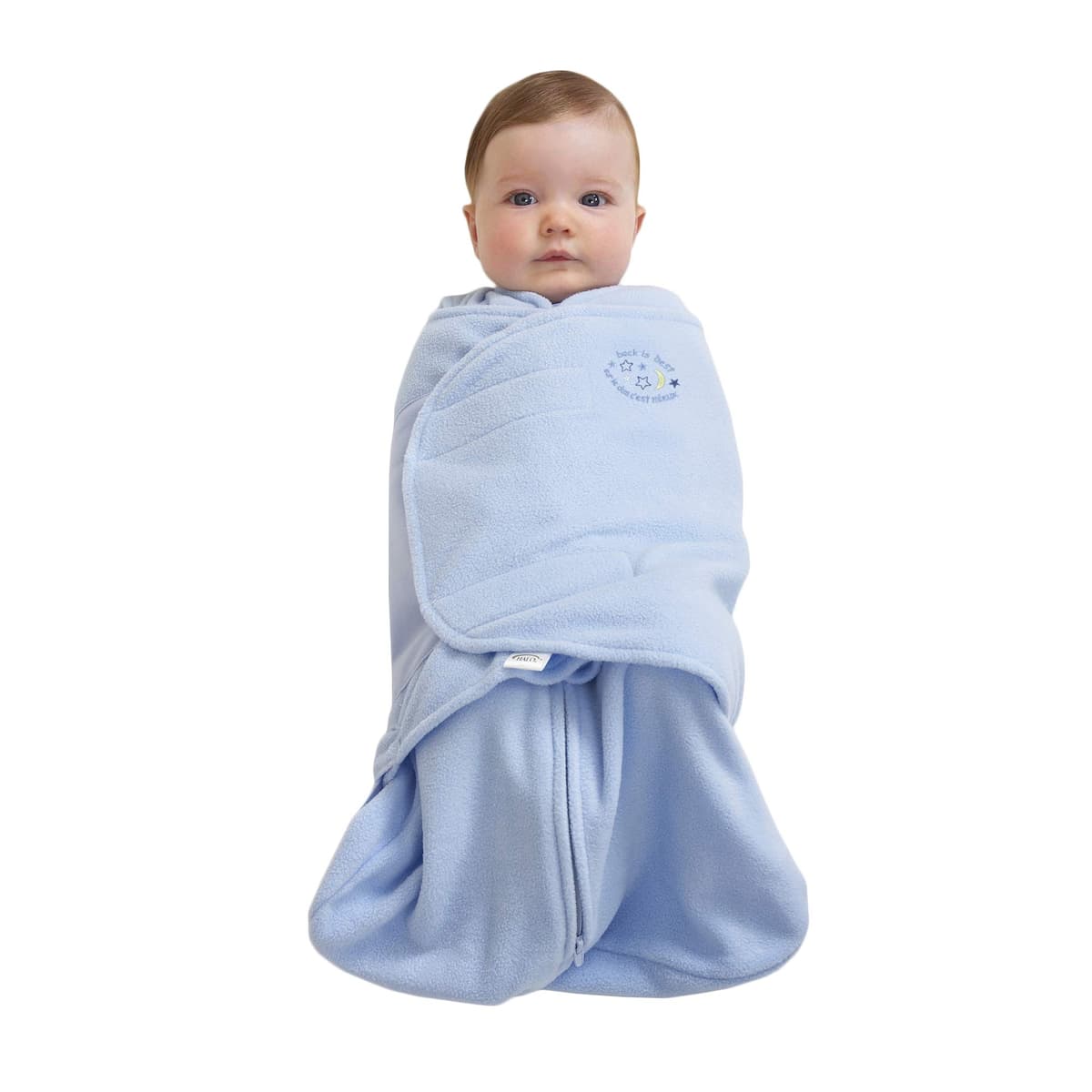 HALO Micro-Fleece Sleepsack Swaddle, 3-Way Adjustable Wearable Blanket, TOG 3.0, Confetti, Newborn, 0-3 Months — view 9