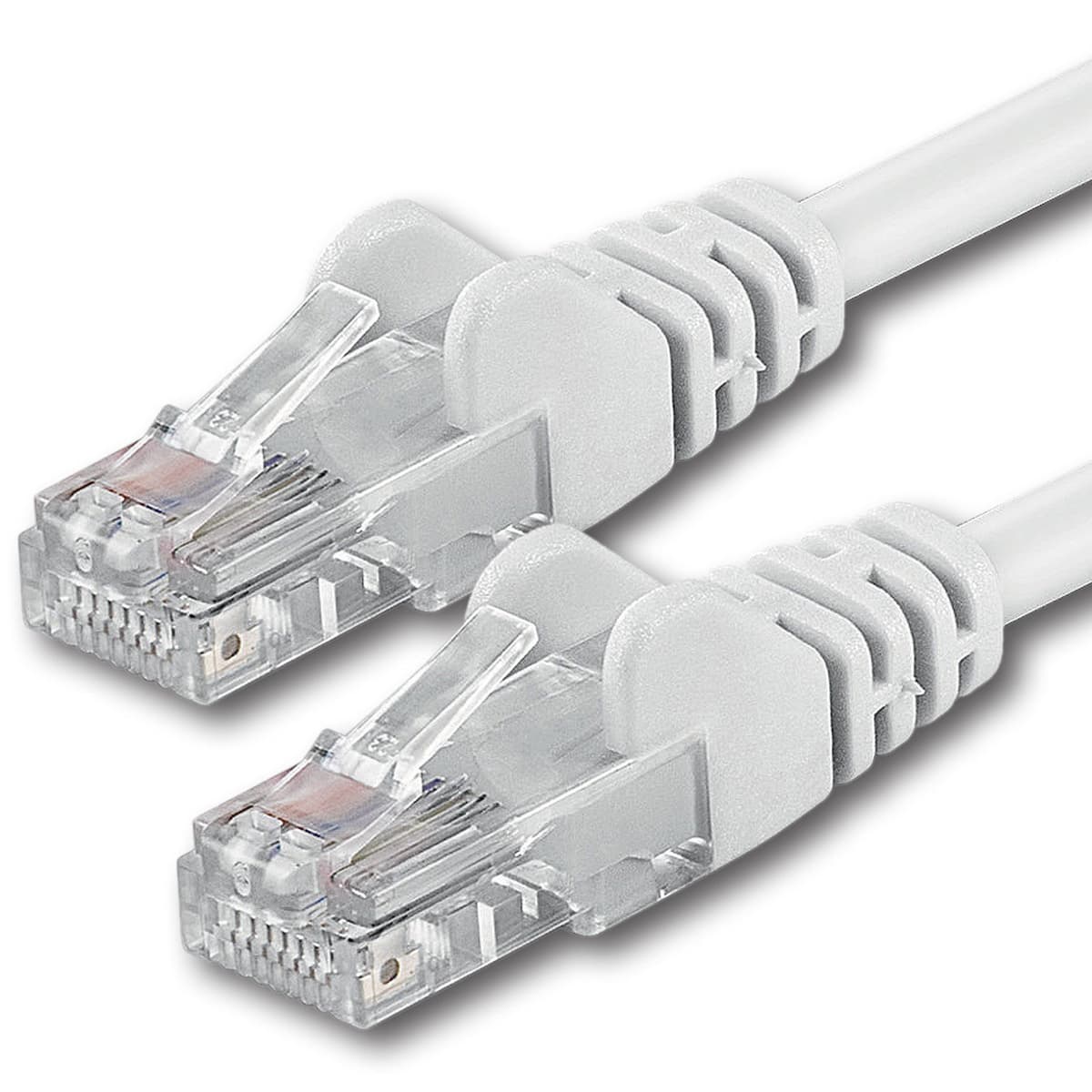 1aTTack.de 0.25m - black - 10 pieces - (PACK) - CAT.6 CAT6 Ethernet LAN network cable 1000 Mbit/s patch cable — view 177