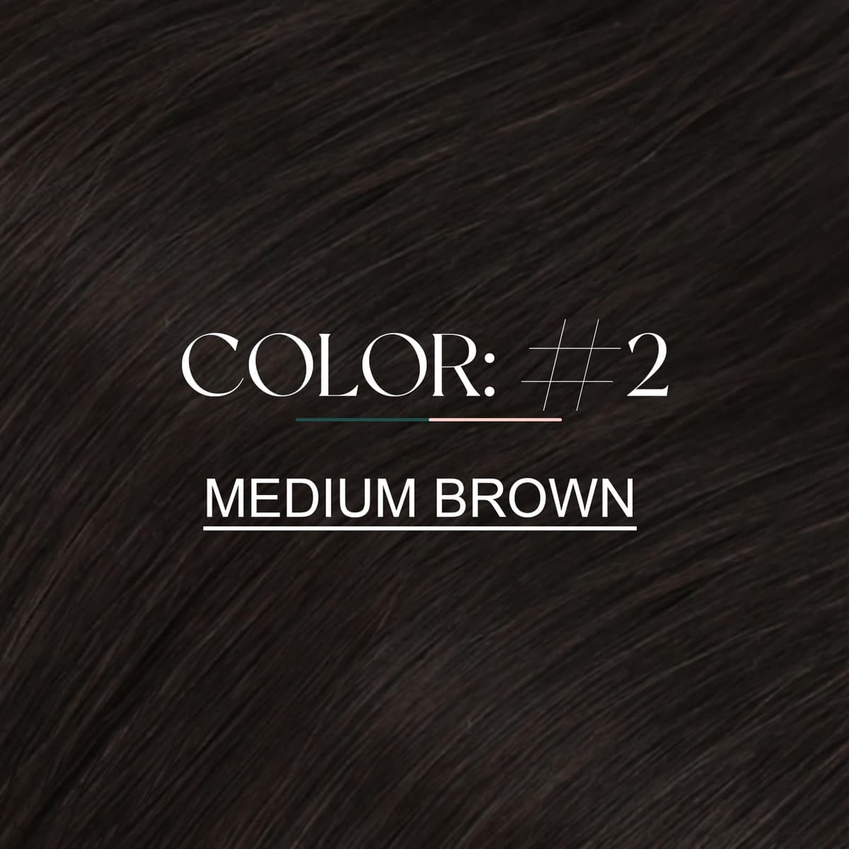 Easyouth U Tip Hair Extensions Brown Keratin Tip Hair Extensions Real Human Hair Darkest Brown Keratin Hair Extension Human Hair with Natural Texture 18Inch 50G 1G/S — view 2