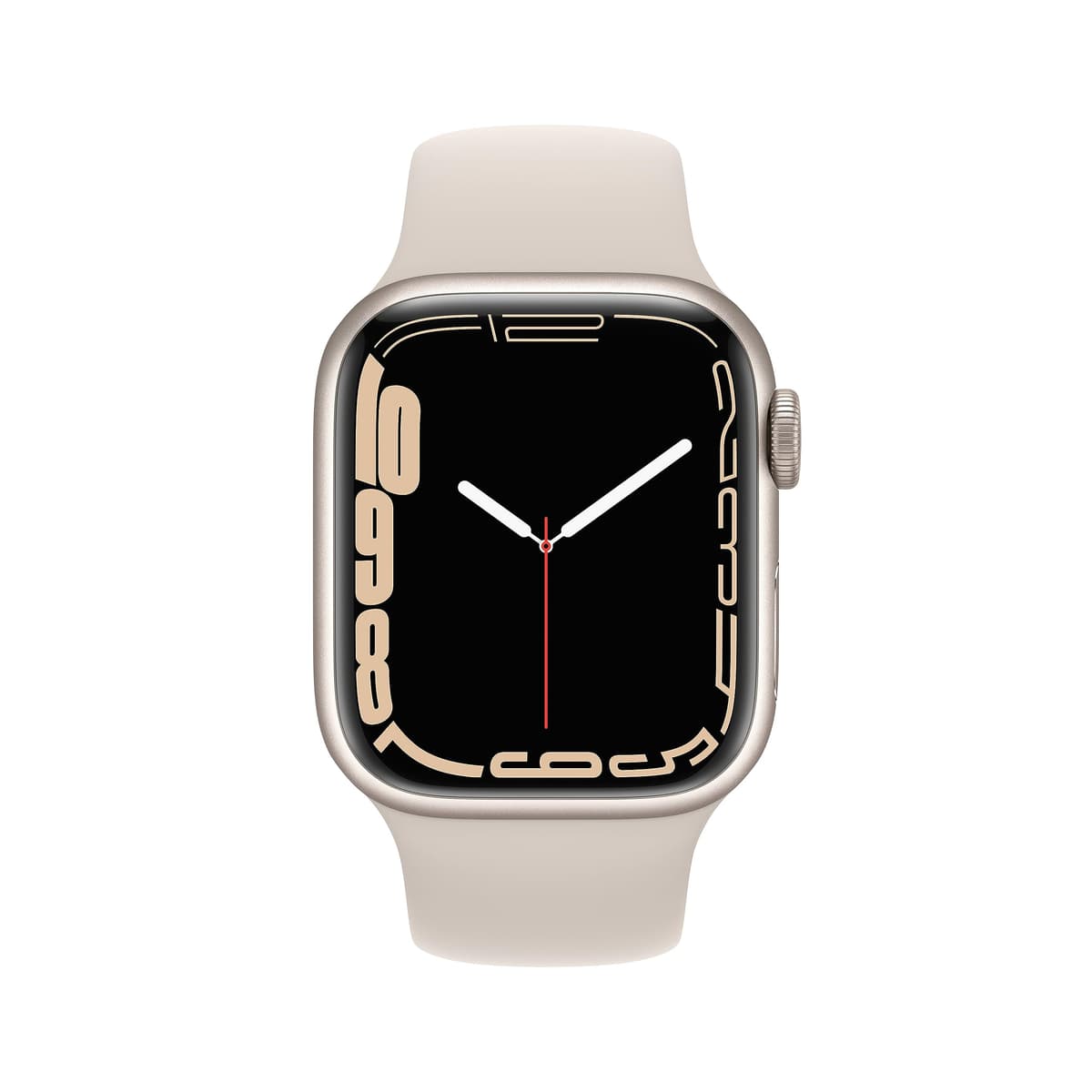 Apple Watch Series 7 (GPS, 41mm) Reloj Inteligente con Caja de Aluminio en Blanco Estrella - Correa Deportiva Blanco Estrella - Talla única. Monitor de entreno, Resistencia alagua — view 2