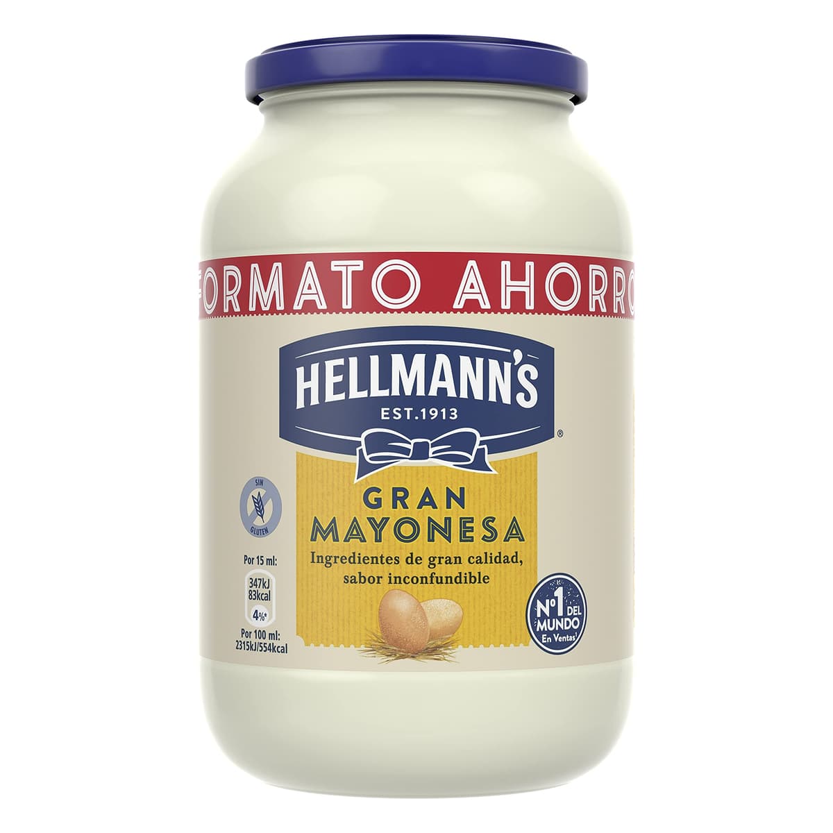 Hellmann's Gran Mayonesa Tarro 825ml - Pack de 2 — view 2