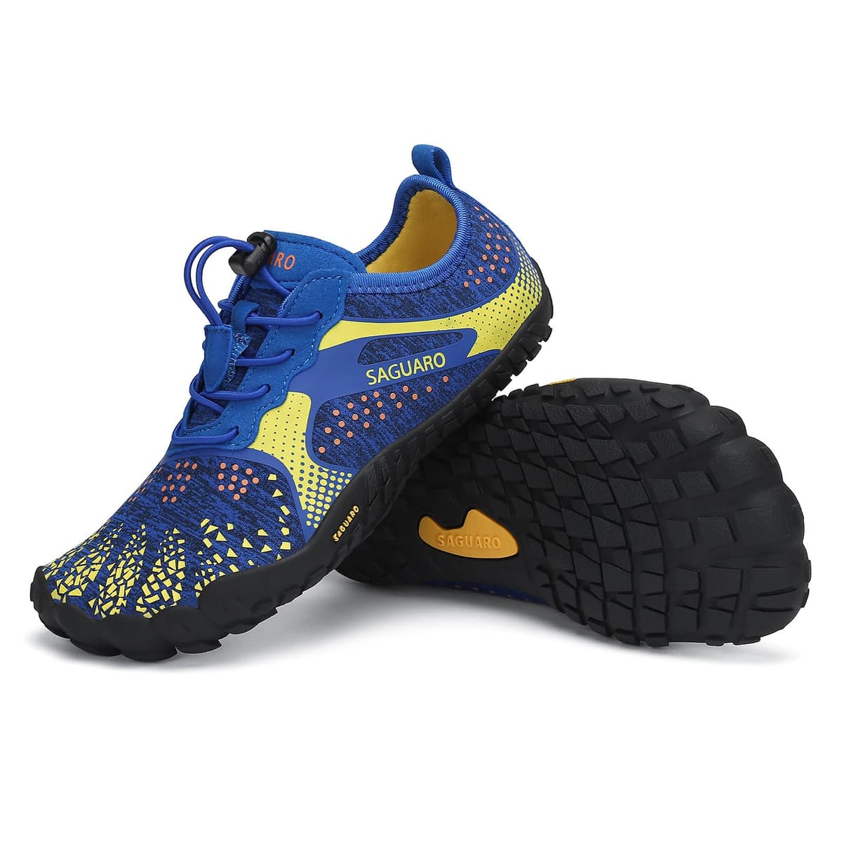SAGUARO Barefoot Zapatillas Minimalista Comodas Zapatillas de Trail Running per Niños Niñas, Gr.24-36 — view 13