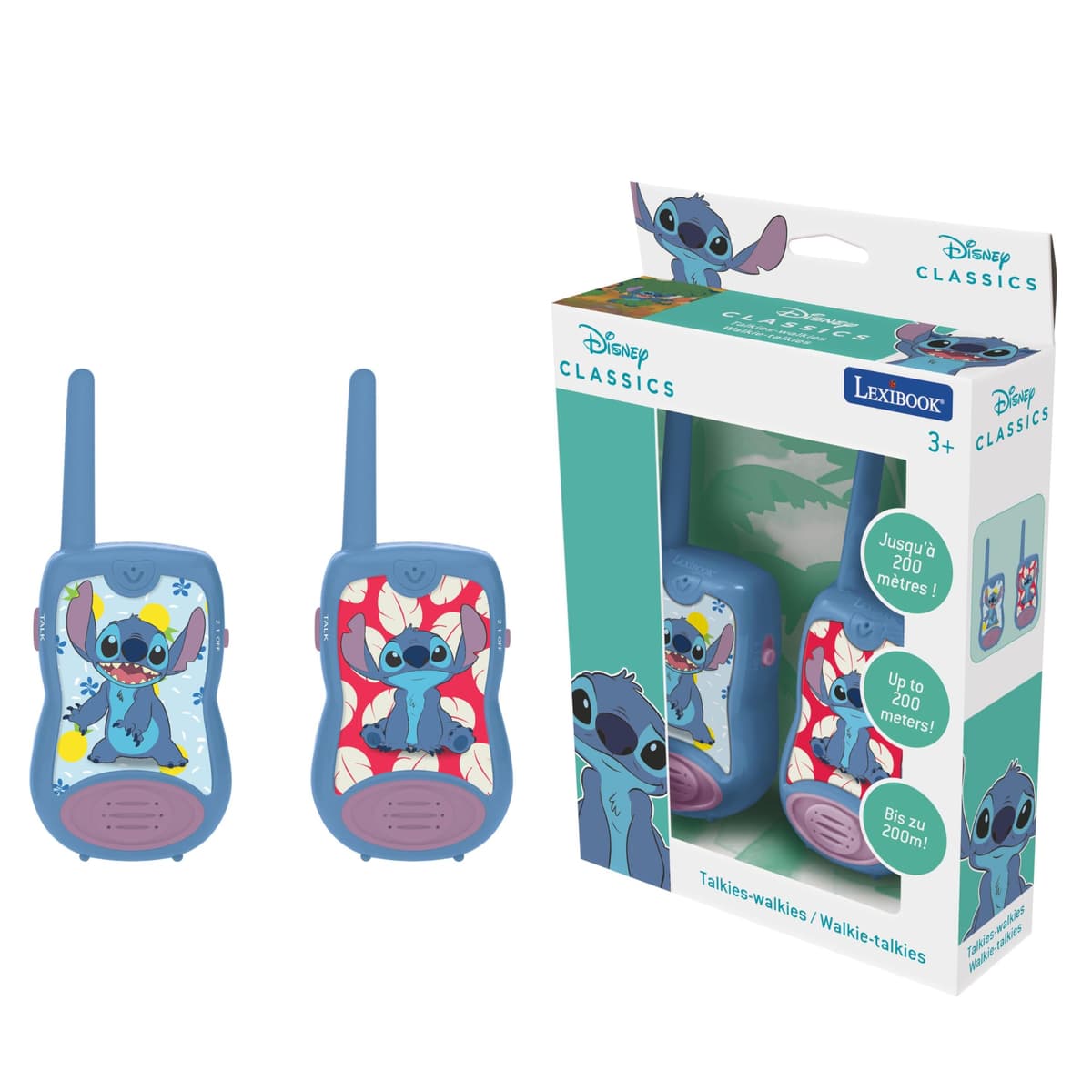 Lexibook, Super Mario, Walkie-talkies 200m, Juego de comunicación para niños, 2 Canales de comunicación, Clip para cinturón, a Pilas, Azul/Rojo, TW12NI — view 10