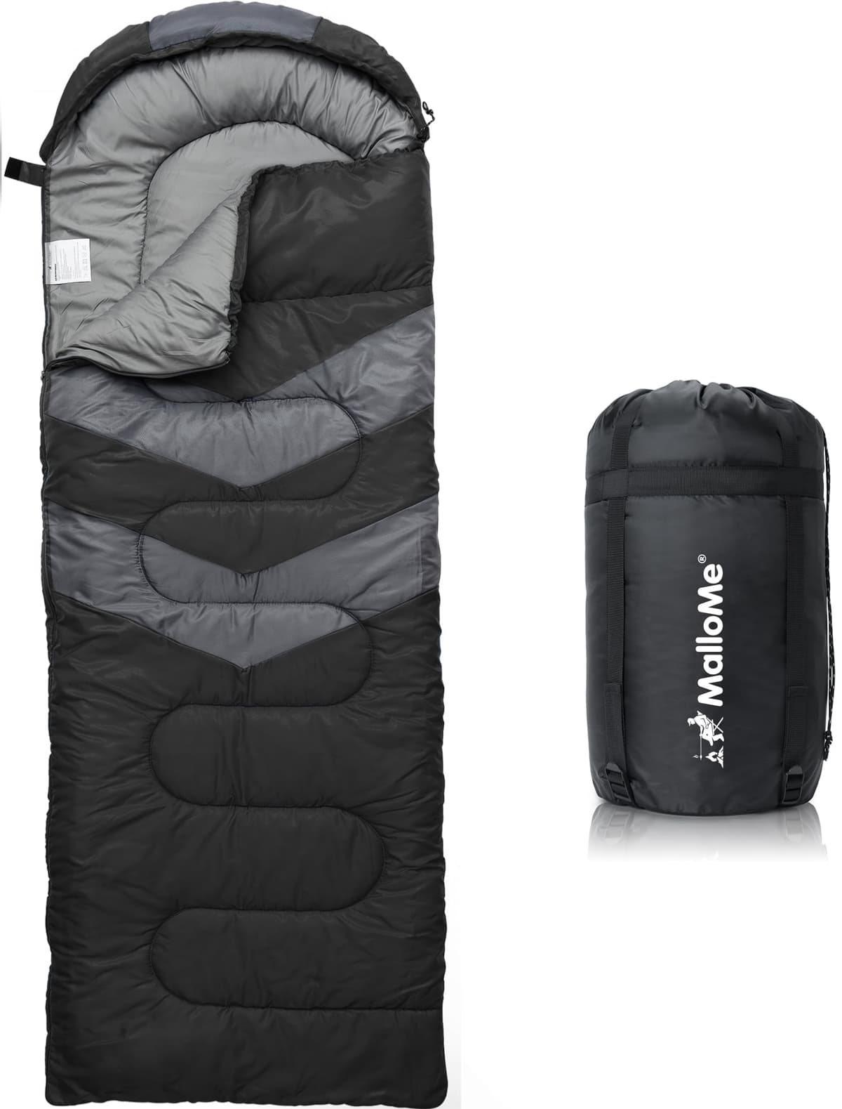 MalloMe – Saco de Dormir para Adulto, niño, Invierno, Verano, Primavera, otoño, plumón para 1 Persona, Impermeable, Bolsas de Dormir y Senderismo – Bolsa de Dormir Ultraligera, compacta para Dormir — view 14