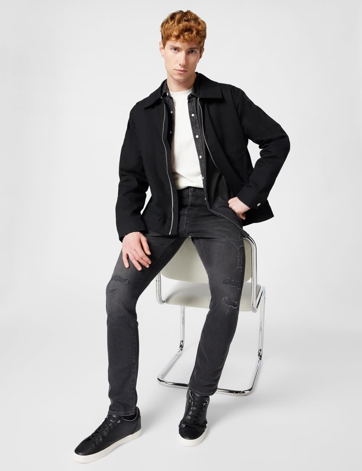 G-Star Hombre 3301 Slim Jeans — view 152