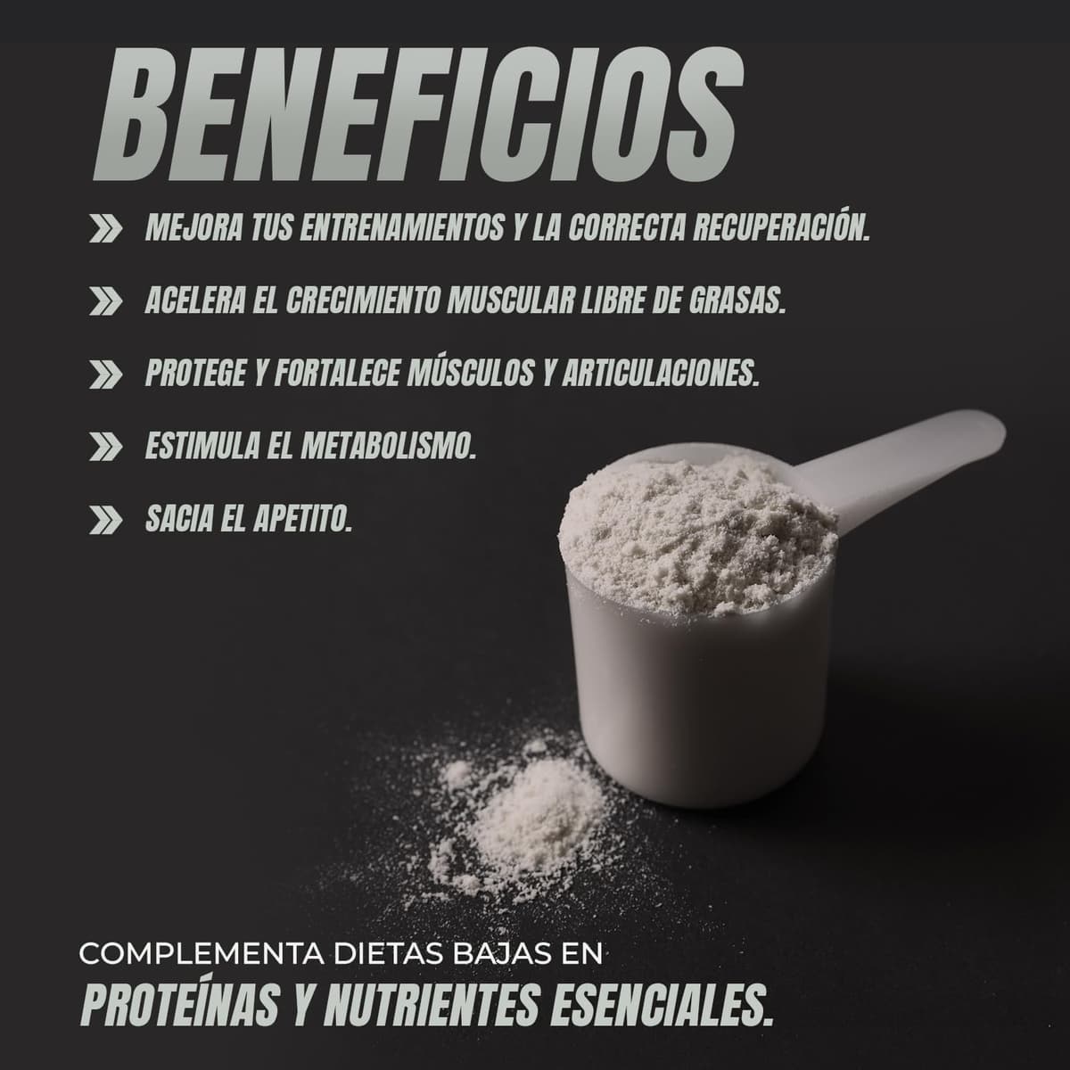 Healthy Fusion Whey Protein | Proteína Whey pura con Colágeno + Magnesio | Mejora tus entrenamientos | Protege y aumenta la masa muscular | 1000g de proteína (Chocolate) — view 3