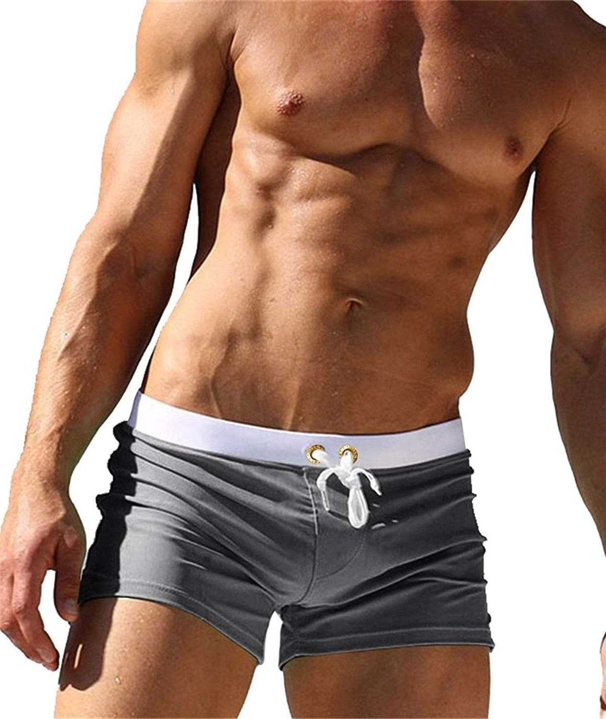 EDOTON Bañador para Hombre, Pantalones Cortos Impermeables Pantalones Cortos de Surf Pantalones de Natación — view 16