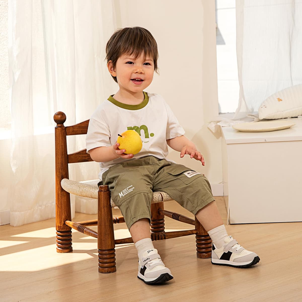MK MATT KEELY Baby Boys Girls First Walking Shoes Toddlers Slip On Trainers Outdoor Pre Walker Shoes — view 3