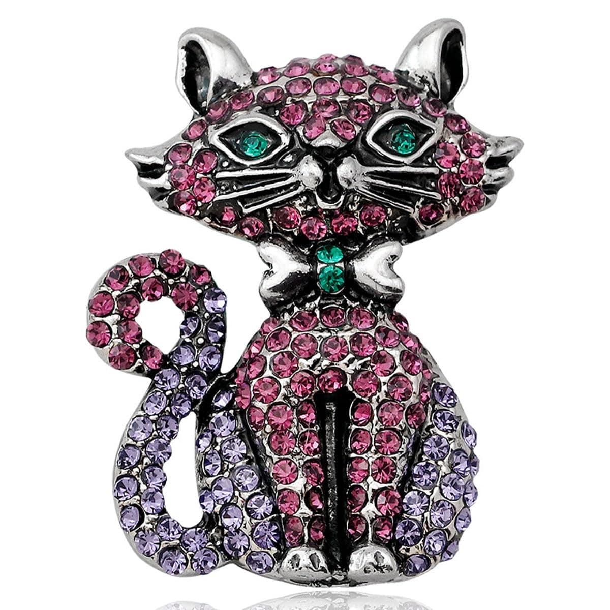FAIRYGATE Gold Pin for Dress Brooch Crystal Pins Badge Enamel Lapel Brooches for Women Jewelry Decoration for Birthday Dating Party Anniversary UC31 — view 58