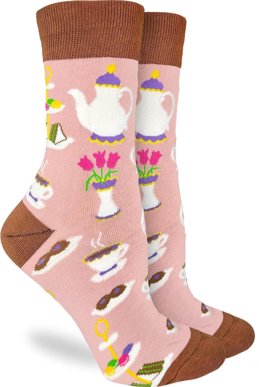 Good Luck Sock Women's Floral Dinosaurs Socks, Shoe Size 5-9 — view 110
