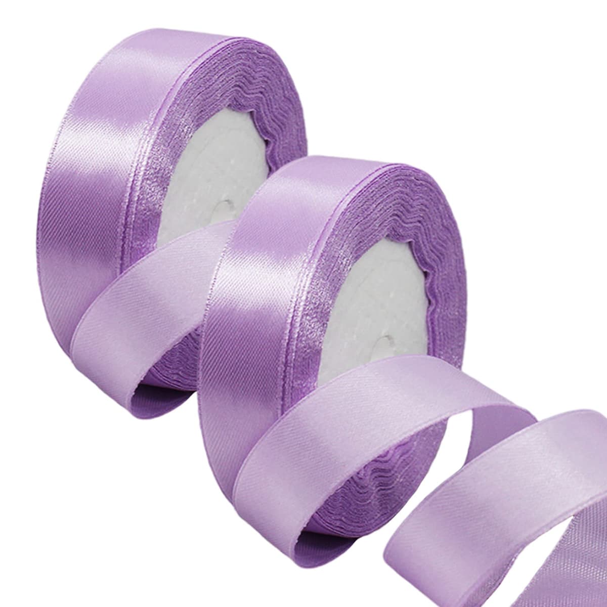 40mm Wide White Ribbon Thick Wedding Car Ribbon 22m, 1.5 inch Thick White Satin Ribbon for Gift Wrapping Wedding Car Christmas Birthday Cake Hair Bow Florist Bouquet Crafts Decorations — view 50
