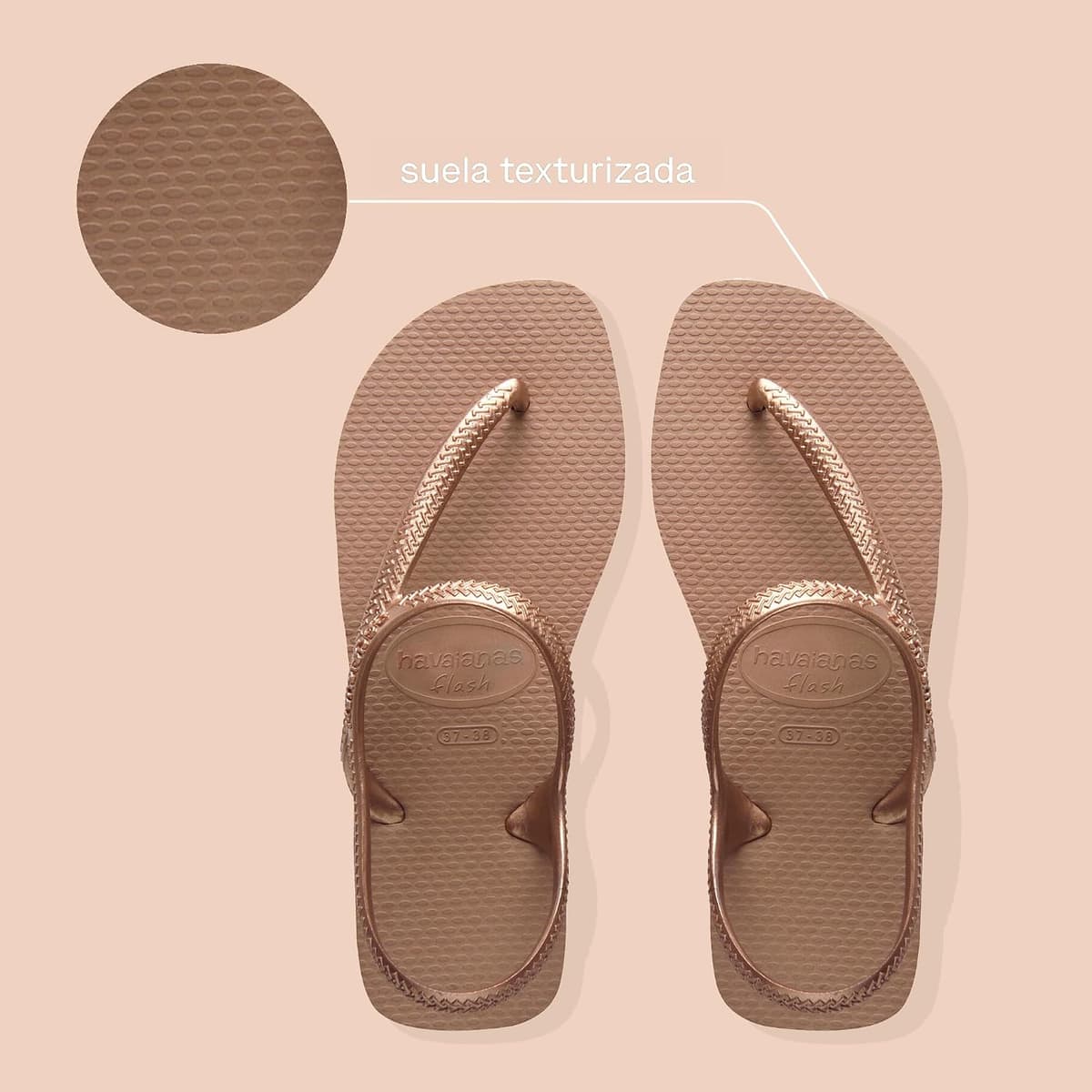Havaianas - Flash Urban, Sandalias Cómodas, Elegantes y Versátiles, Cierre en Tobillo, Tiras Metálicas Cruzadas, Mujer — view 4