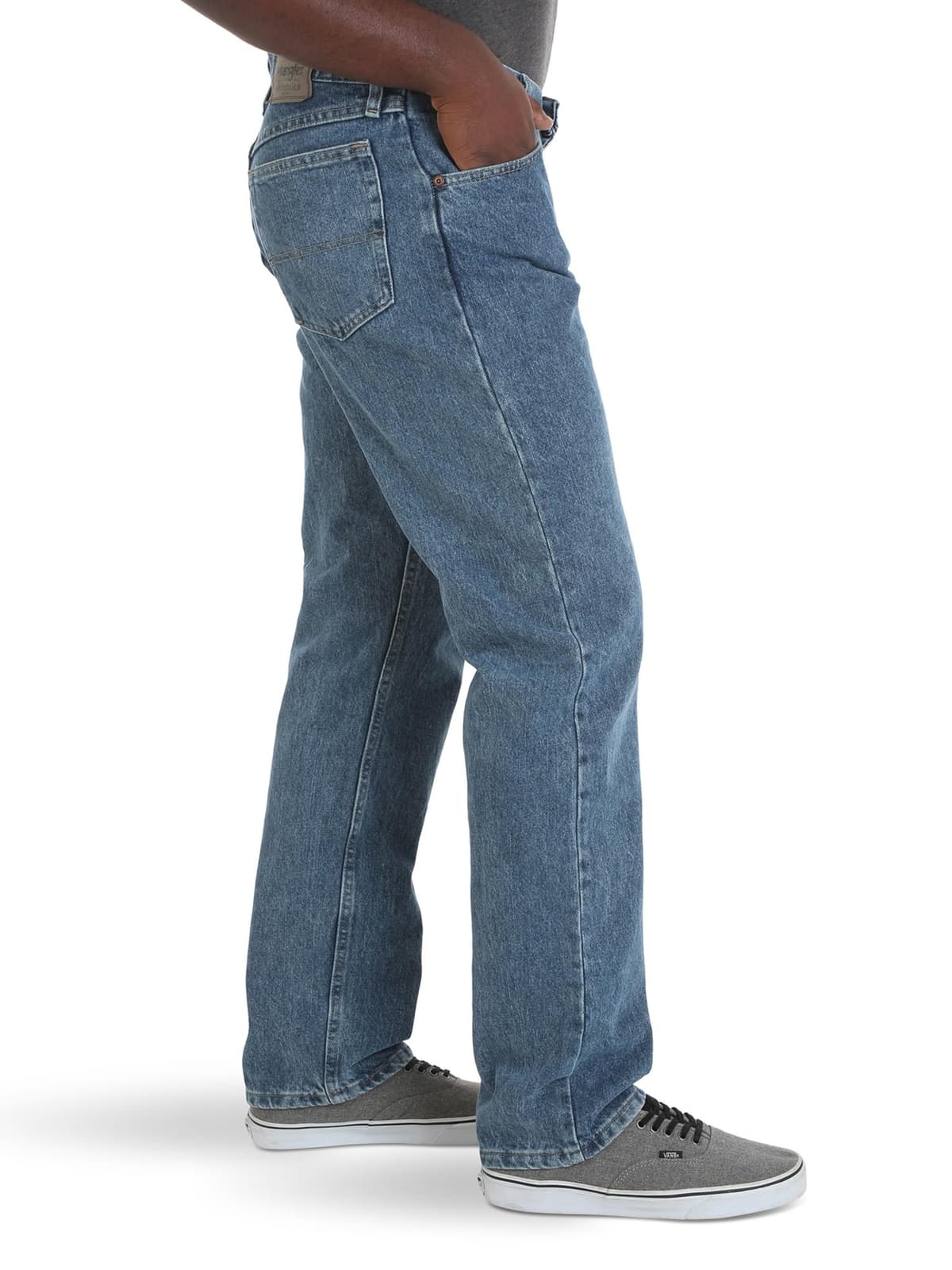 Wrangler Authentics Men's Classic 5-Pocket Relaxed Fit Flex Jean — view 90