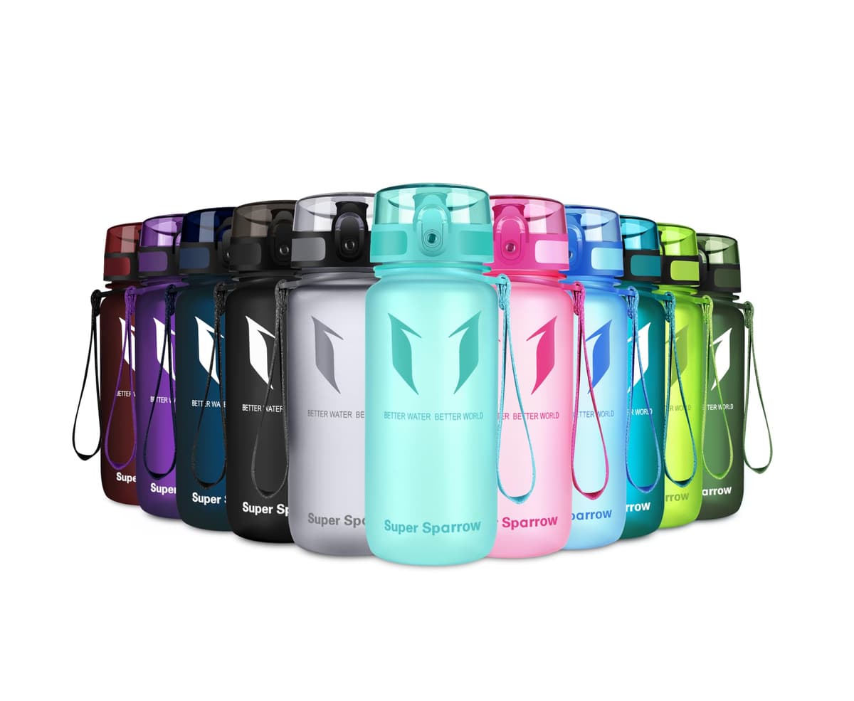 Super Sparrow Botella de Agua Deportiva -350ml & 500ml & 750ml & 1000ml - Sin BPA — view 63