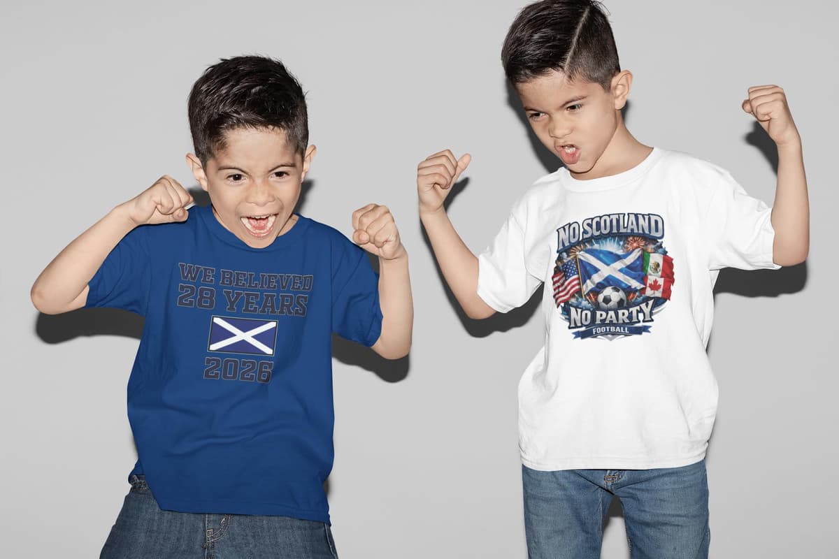 Scotland World Football 2026 T Shirt Kids Adult Unisex Tartan Army Fan Design — view 4