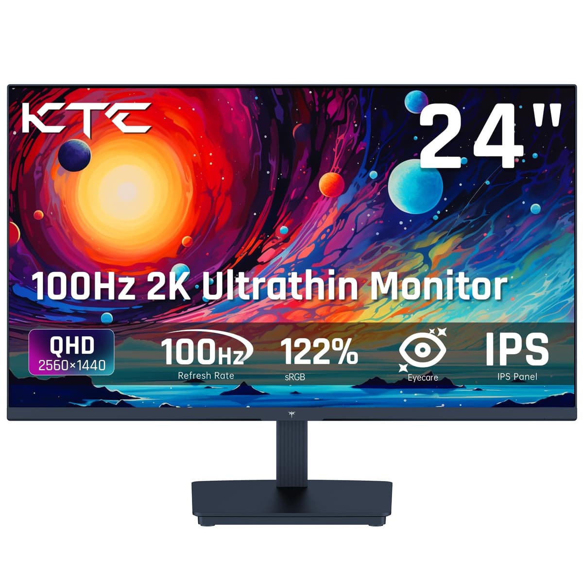 KTC 32 Inch Curved Gaming Monitor, Full HD 1080P@240Hz Monitor, VA 1500R, 1ms, Adaptive Sync, HDR10, HDMI 2.0 / DP1.4, 125% sRGB, VESA, Compatible with Desktop, Laptop, PS5, Xbox, Switch and More — view 31