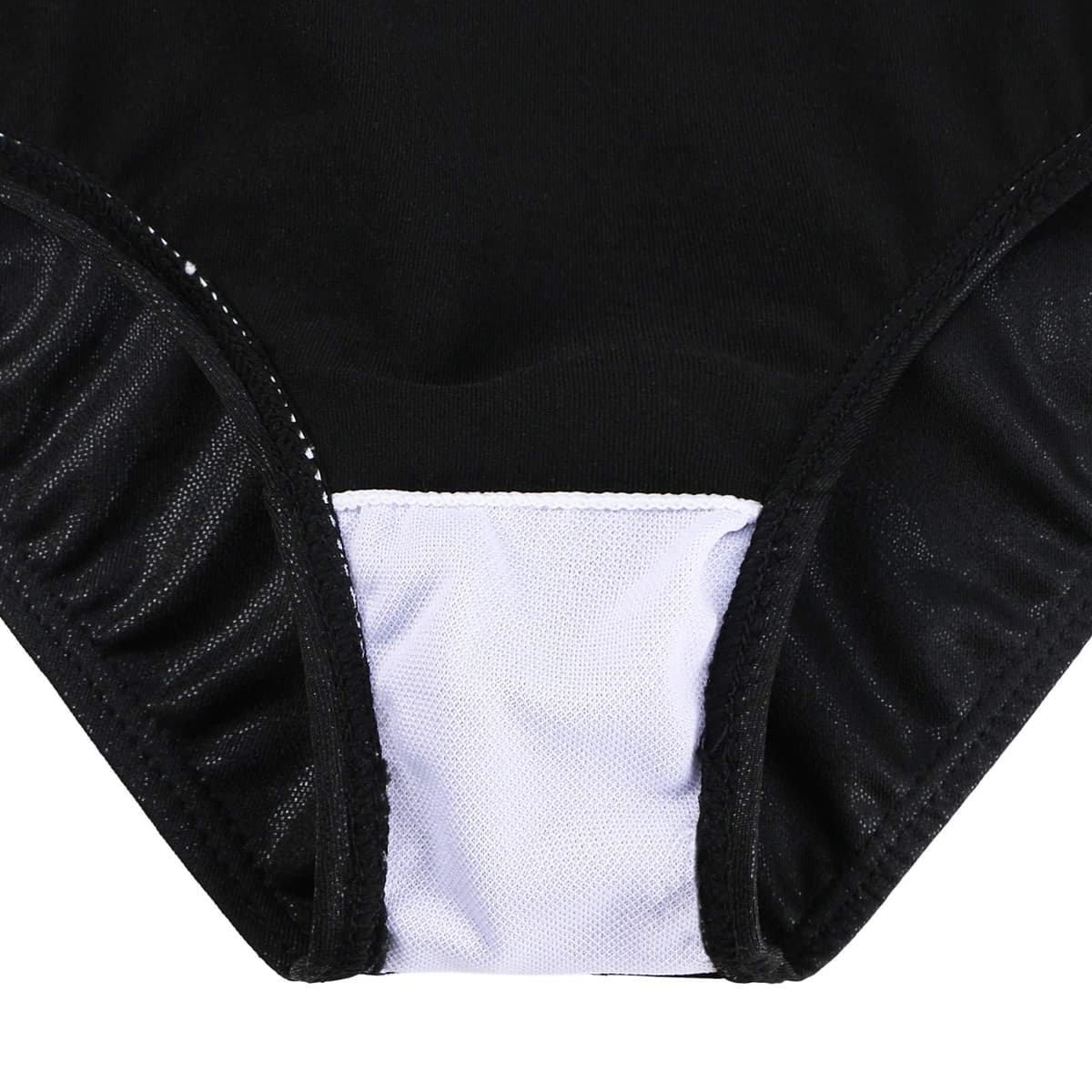 Niña Maillots de Gimnasia Mangas Largas con Lentejuelas en Tul — view 32