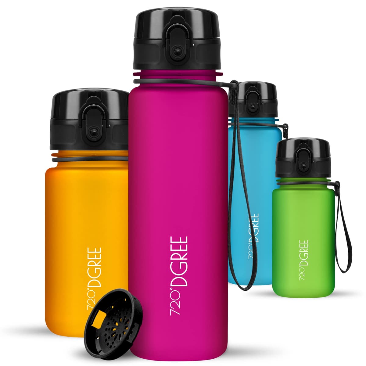 720°DGREE Botella de agua uberBottle – 1,5 litros, 1500ml | Novedosa botella deportiva | Sin BPA | Ideal para niños, fitness, deportes, fútbol, guardería, escuela, pequeños, antigoteo — view 25