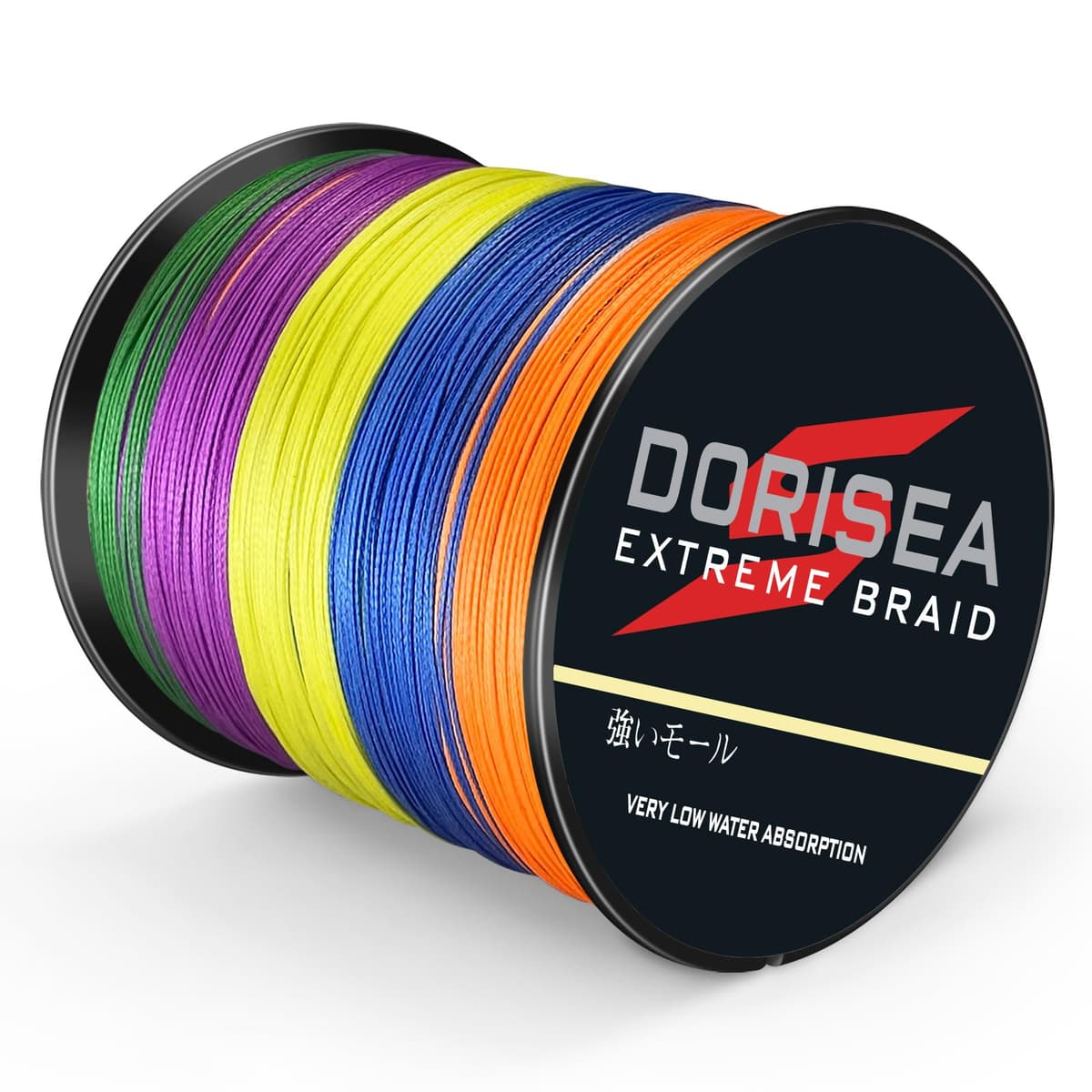 Extreme Braid - Hilo de Pesca Trenzado 100% PE 300 m/328 Yardas, Prueba de 6 a 550 Libras, Cuerda de Pesca Resistente a la abrasión, increíble superline Cero Estiramiento, diámetro pequeño