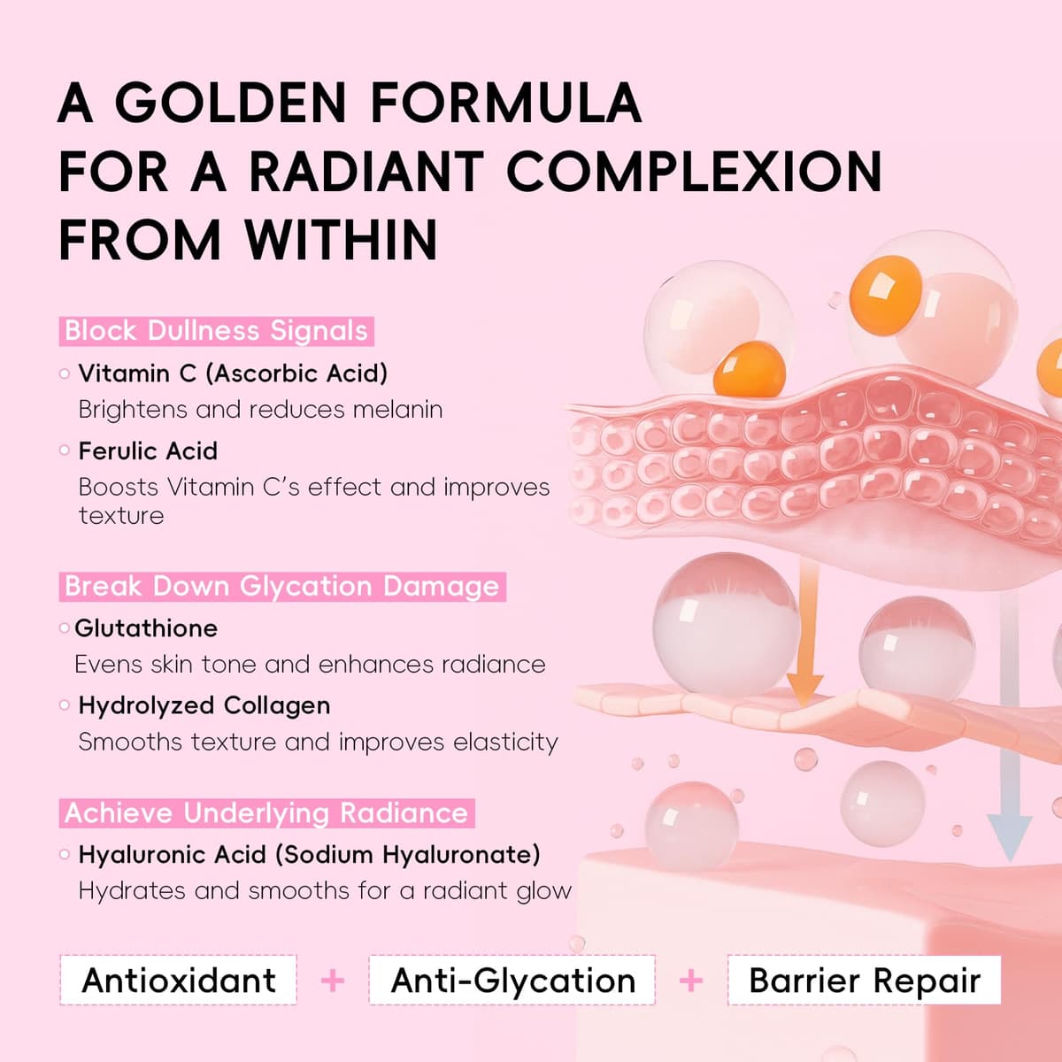 LAIKOU 5 in 1 Glow Up Skincare Set, 9 piezas Set Regalo Mujer Cuidado Facial, Rutina Diaria Facial Hidratante, ideal para San Valentín Día de la Madre y Cumpleaños — view 9