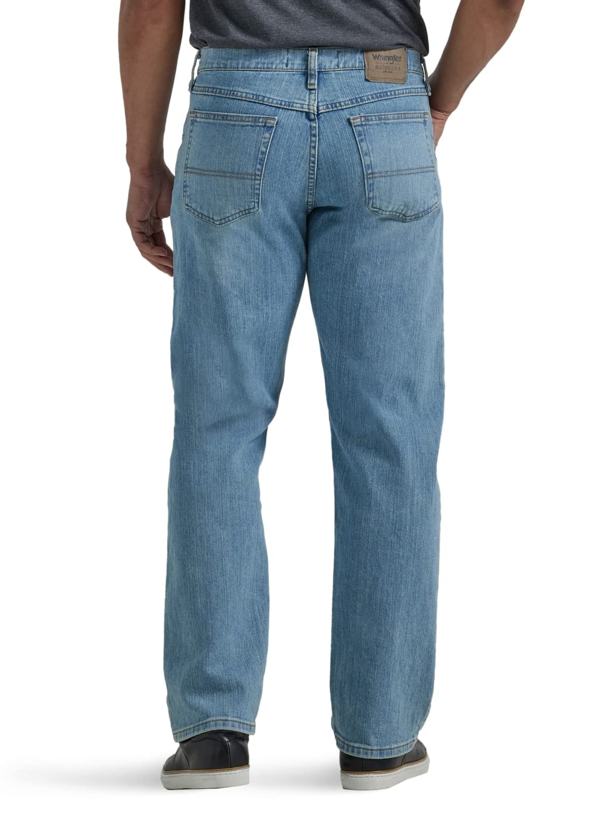 Wrangler Authentics Men's Classic 5-Pocket Relaxed Fit Flex Jean — view 3