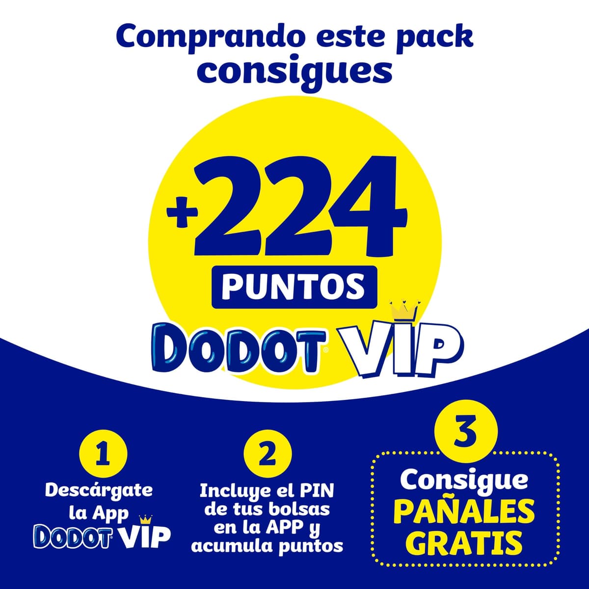 Dodot Pañales Bebé Sensitive, Talla 3 (6-10 kg), 224 Pañales + 1 Pack de 40 Toallitas Regalo de Aqua Plastic Free, Nº1 en Protección de la Piel deDodot, Pack Mensual — view 2