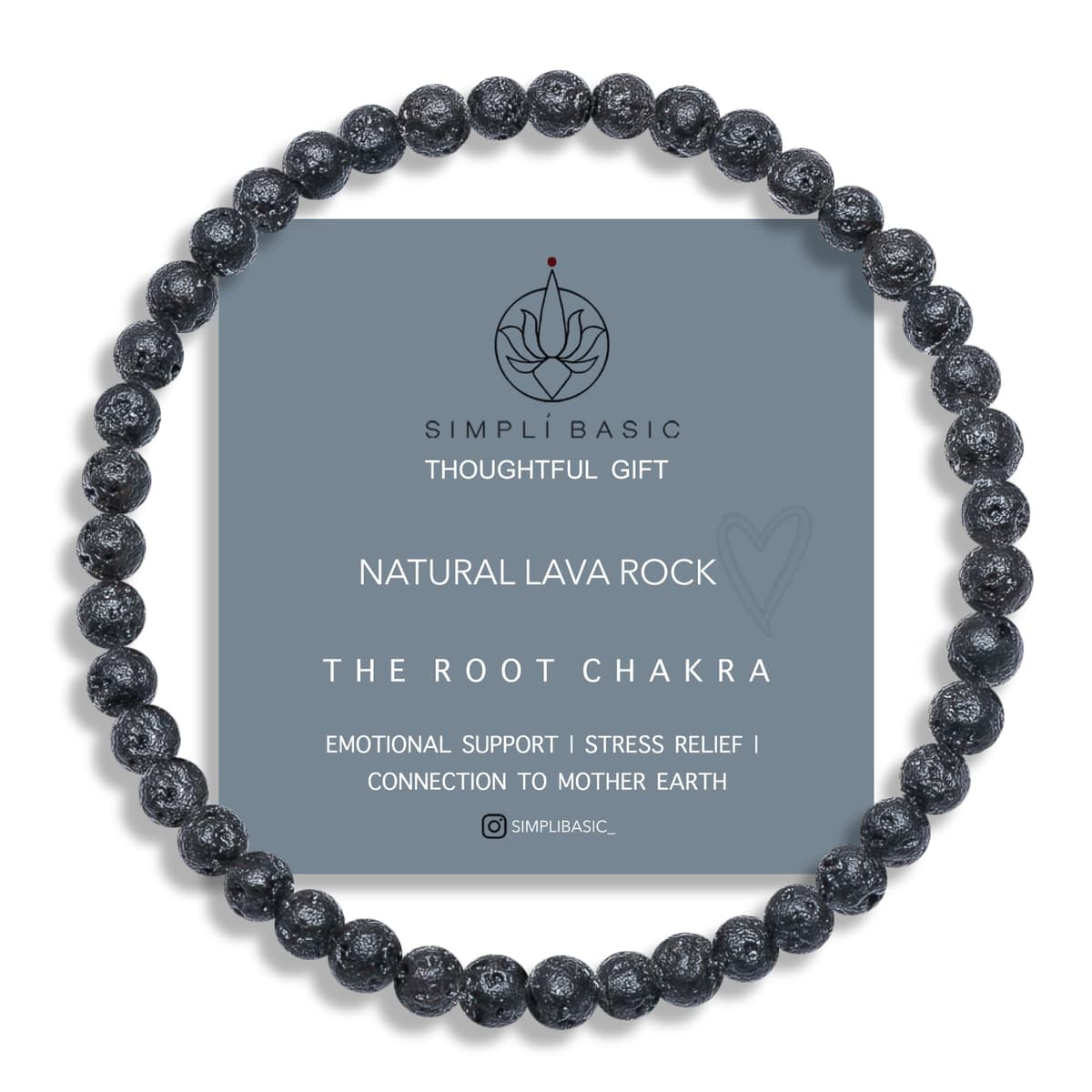 Natural Healing Gemstone Bracelet 4mm Beads, Womens & Mens, Inc Gift Box — view 9