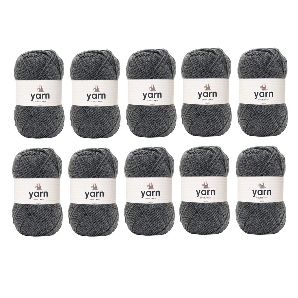Korbond DK Beige Yarn - 100g Acrylic Wool - Lightweight, Hypoallergenic & Durable Double Knit Crochet Yarn Knitting Wool (290m Total) — view 55