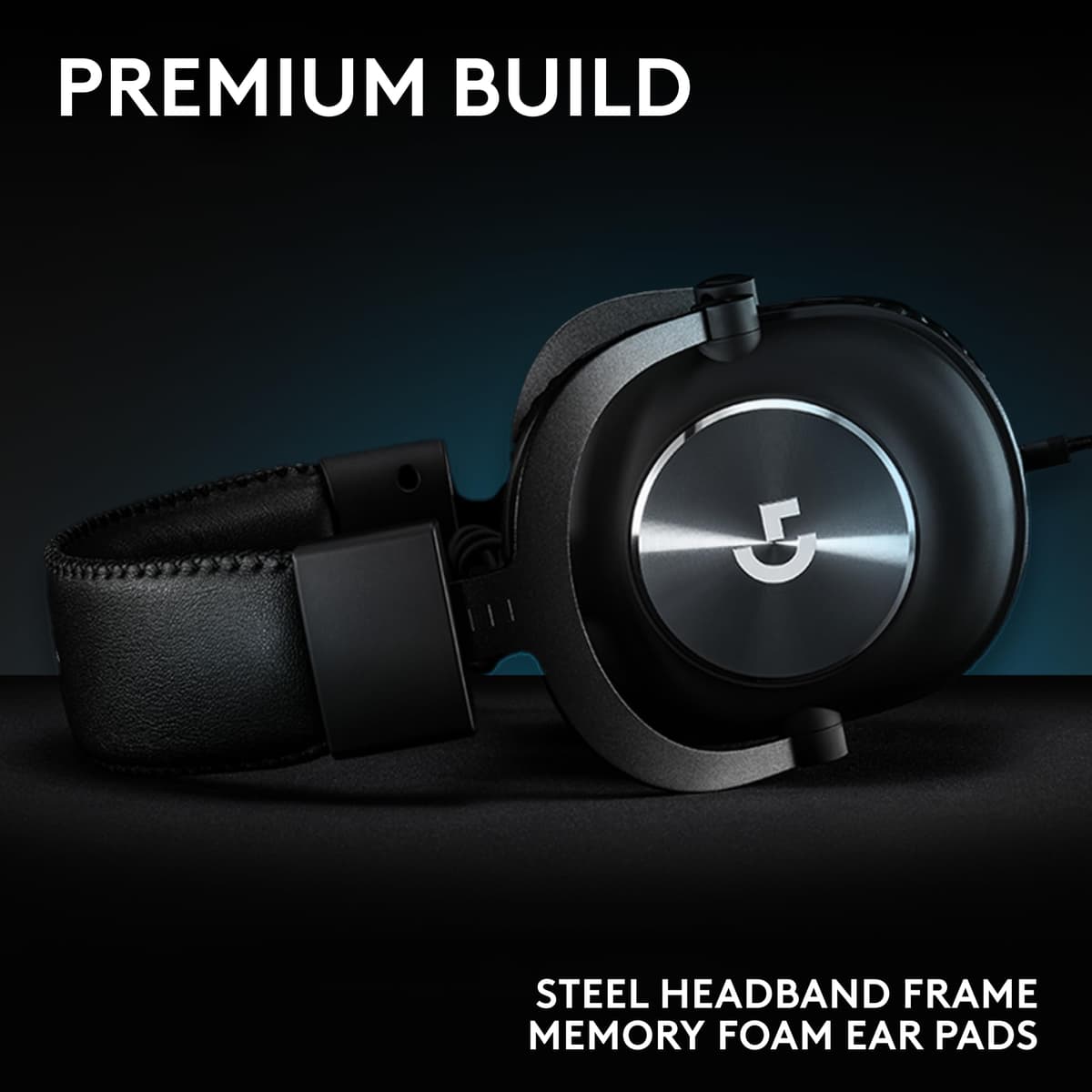 Logitech G Pro X SE Wired Gaming Headset with Microphone: Detachable Microphone, DTS Headphone:X 7.1, for PC, Xbox One, Xbox Series X|S, PS5, PS4, Includes USB DAC - Black — view 4