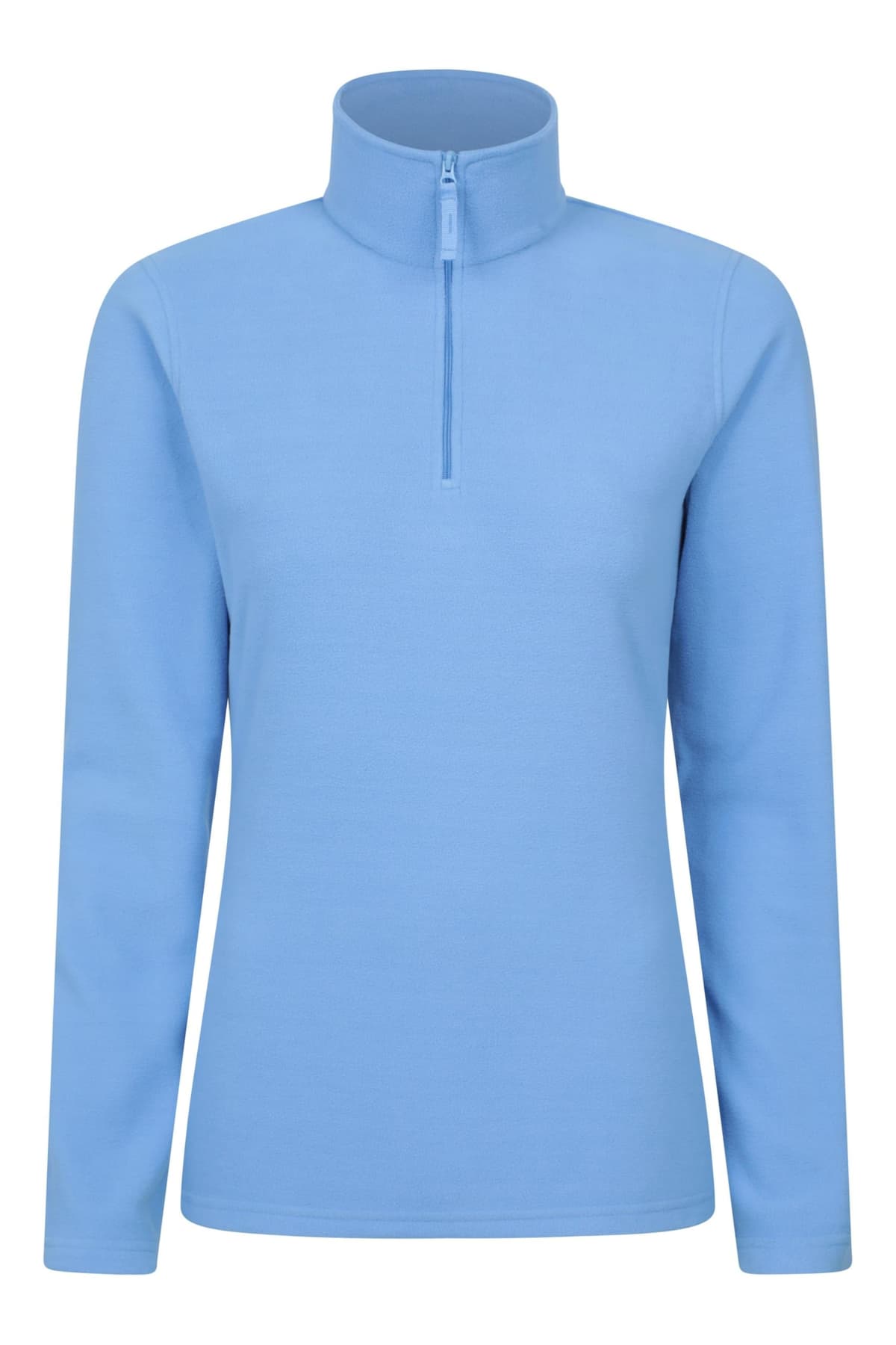 Mountain Warehouse Camber Half Zip Women's Fleece - Lightweight, Warm & Cosy Half Zip Sweatshirt - Best for Spring Summer, Camping, Outdoors, Travelling & Hiking