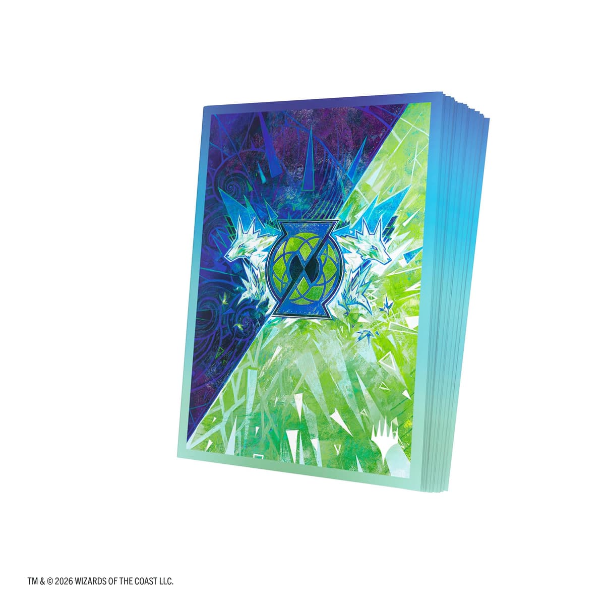 Gamegenic Magic: The Gathering | Secrets of Strixhaven Premium Art Sleeves - Quandrix, Pack de 105 Fundas Ilustradas con Diseño Oficial, Para Juegos de Cartas Coleccionables — view 3