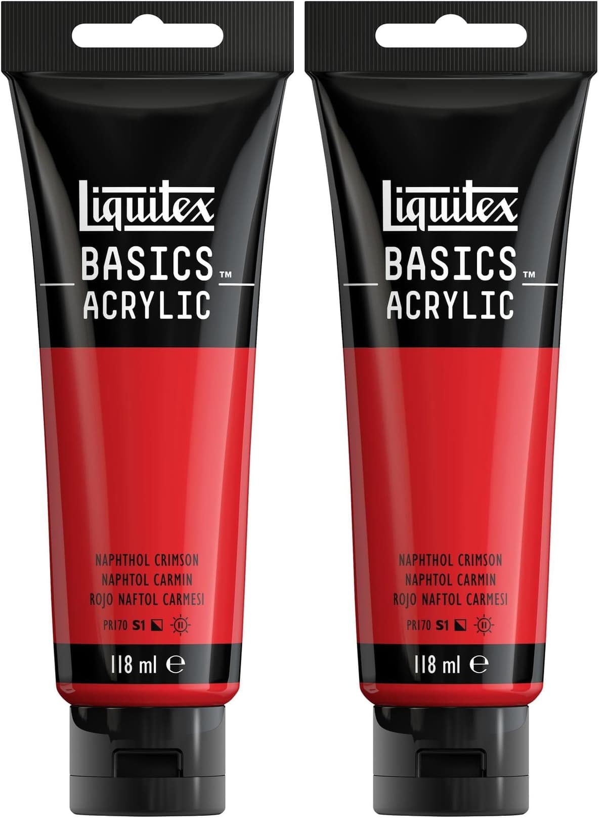 LIQUITEX Basics Acrylic Paint, Mars Black, 118 ml Tube — view 93