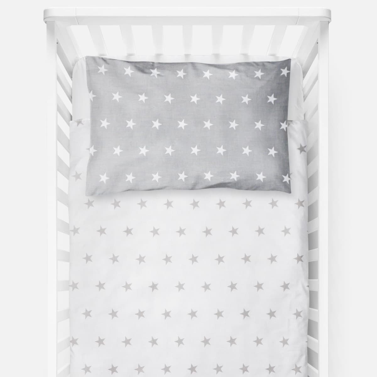 Baby Comfort 4 Piece Duvet Pillow Duvet Cover Pillowcase 80x70 cm Bedding Set 12M+ (Ladders Pink) — view 67
