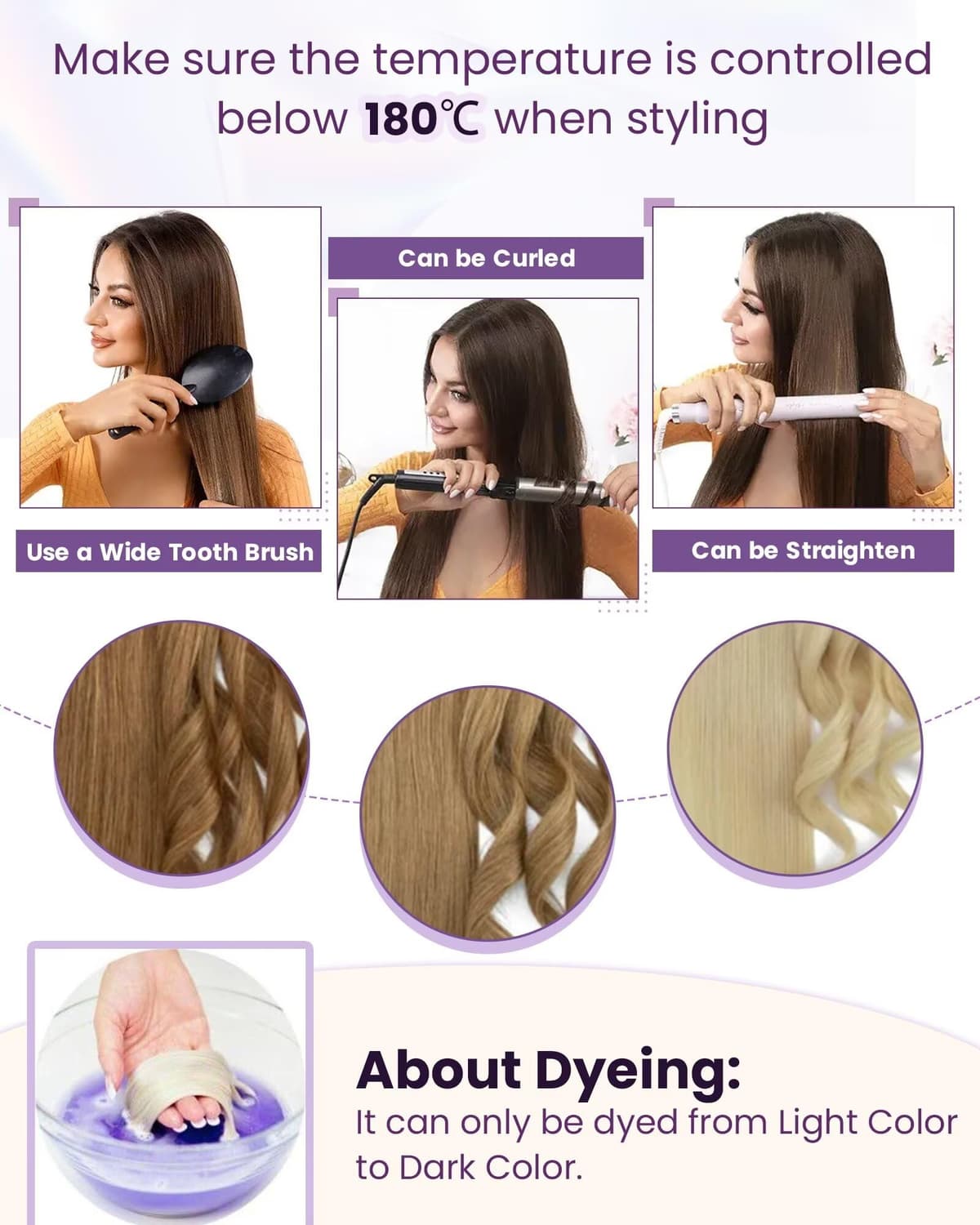 LaaVoo Tape in Hair Extensions Human Hair Blonde Tape Hair Extensions Real Human Hair Invisible Tapes Remy Straight Balayage Brown to Blonde Hair Double Sided Tabs 20pcs 50g 16 Inch #8/18/60 — view 29