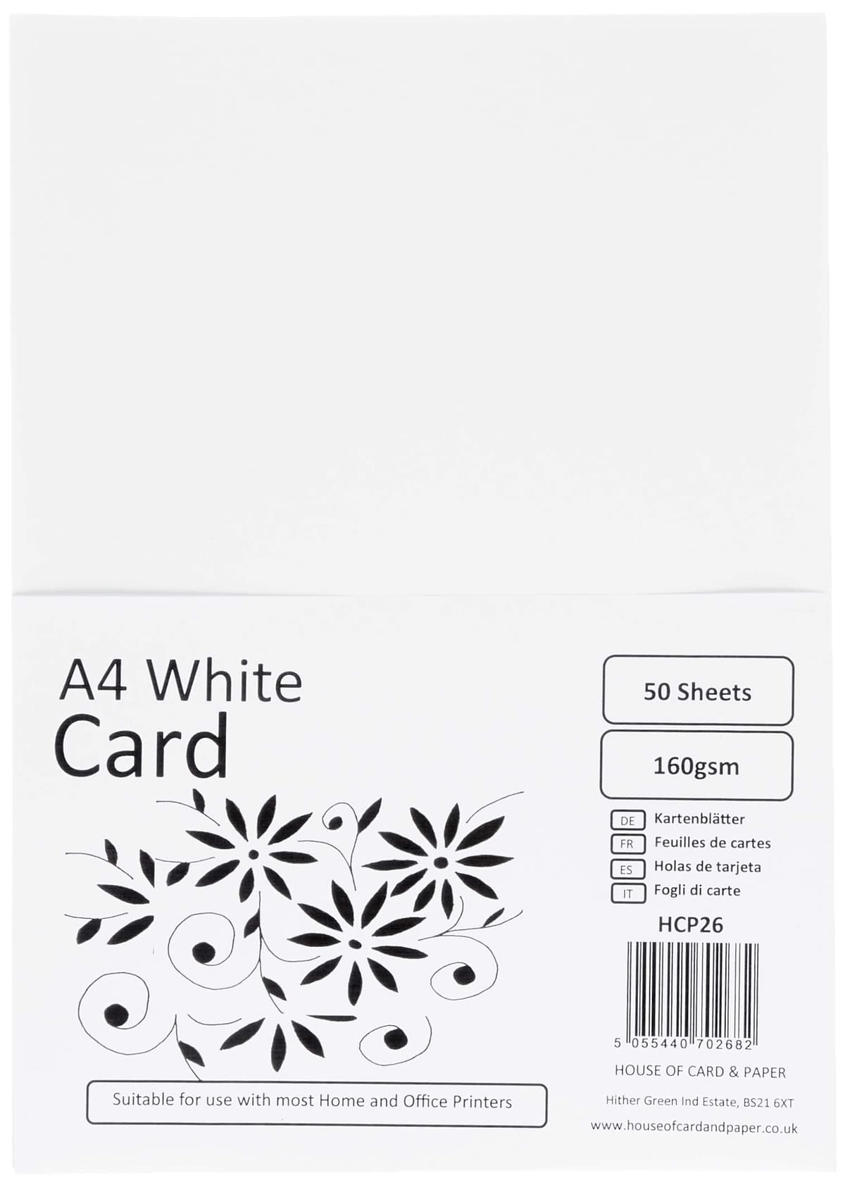House of Card & Paper A4 160 gsm Card - Assorted Bright (Pack of 25 Sheets) — view 9