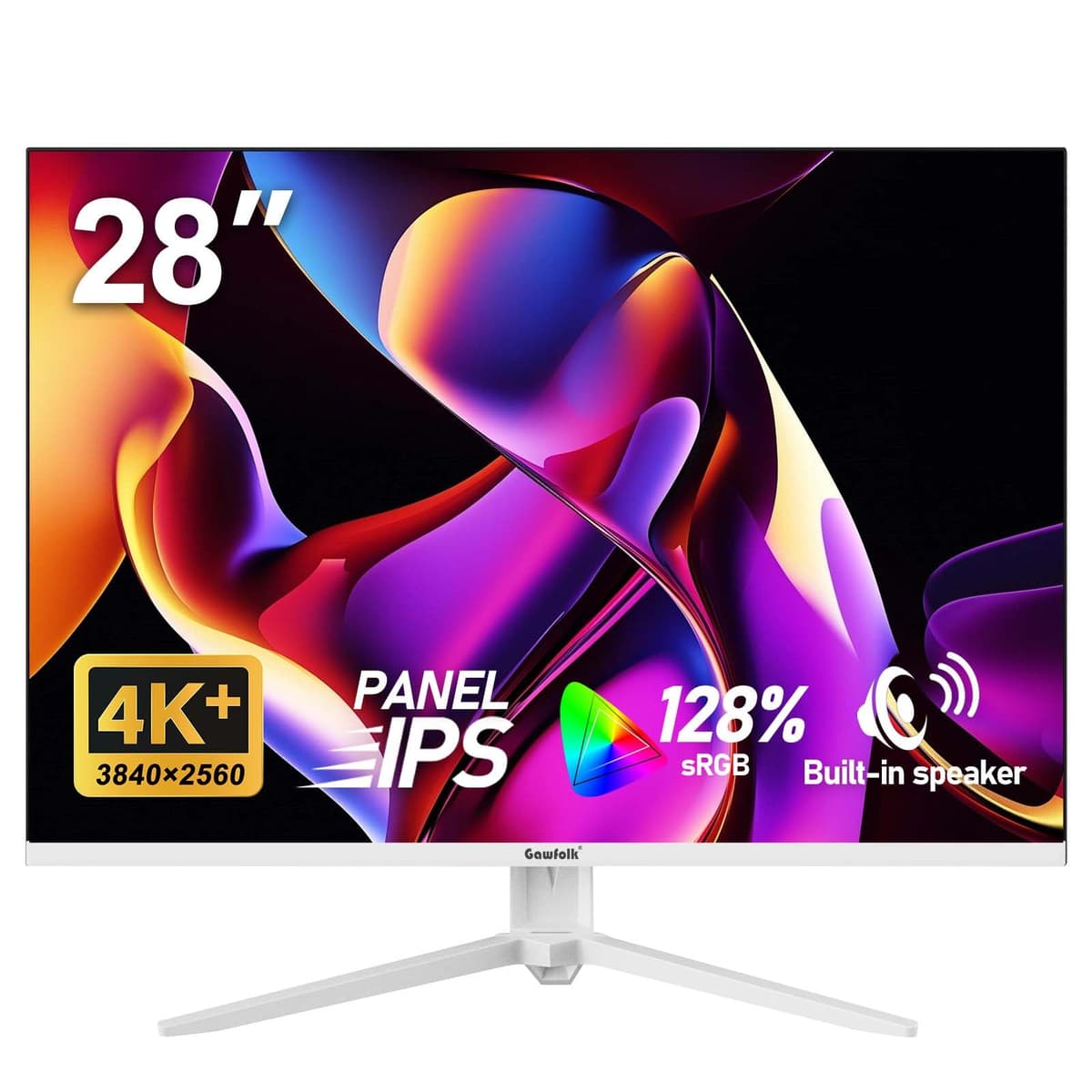 Gawfolk 27 inch IPS PC Screen, 4K Gaming Monitors 160Hz, 1ms,AdaptiveSync, 100%sRGB, 178° Wide Viewing Angle, HDMI 2.1, DisplayPort,Height-adjustable and swivel,75*75MM Wall Mount Compatible - Black — view 19