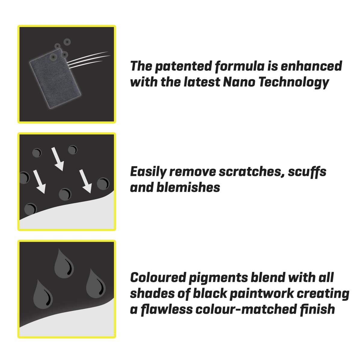 T-Cut Colour Fast Scratch Remover Colour Enhancer, Black, 150g — view 7