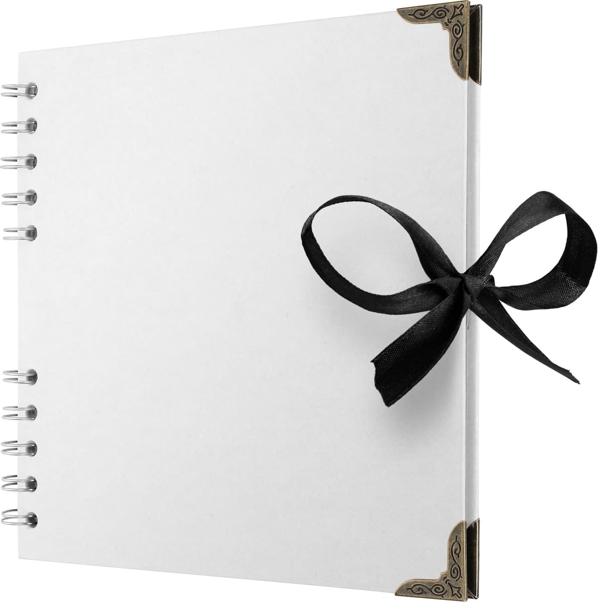 Bstorify Scrapbook Photo Albums 60 Pages (21 x 21 cm) Brown Thick Kraft Paper Scrap Book Ideal for Your Scrapbooking Albums Art & Craft Projects — view 23
