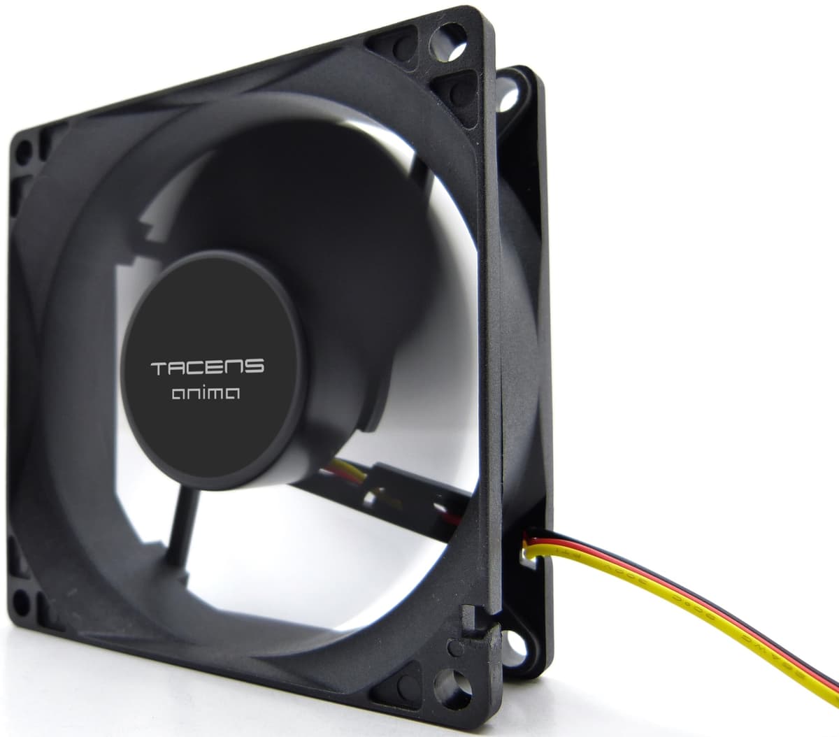 TACENS ANIMA AF8, Ventilador PC 80mm, 1800 RPM, Rodamientos FLUXUS Ultrasilencioso, 7 Aspas, Color Negro — view 3