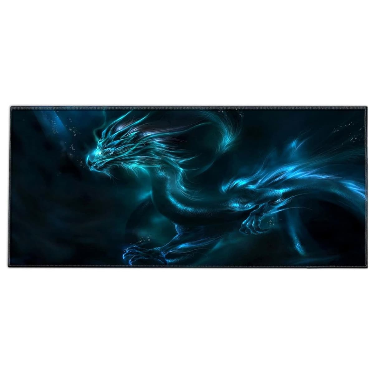 Silent Monsters Mouse Mat XX Large 35 x 16 inches / 90 x 40 cm, Sloth Follow Your Dreams, system Stitched Edges, Office/Gaming Mousemat, Mousepad non-slip & quiet, Desk Mat XXL — view 20
