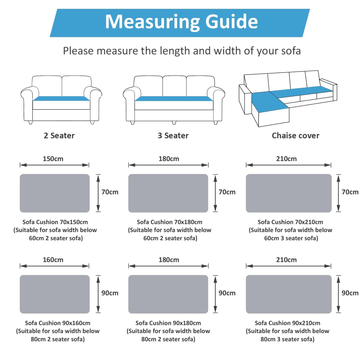 Soft Flannel Sofa Covers Washable - New Sofa Cushion Covers, Non-Slip Sofa Cover 1 2 3 Seater Couch Covers for Sectional Sofa, Sofa Slipcovers L Shape Furniture Protector (Light Coffee, 70x180cm) — view 2