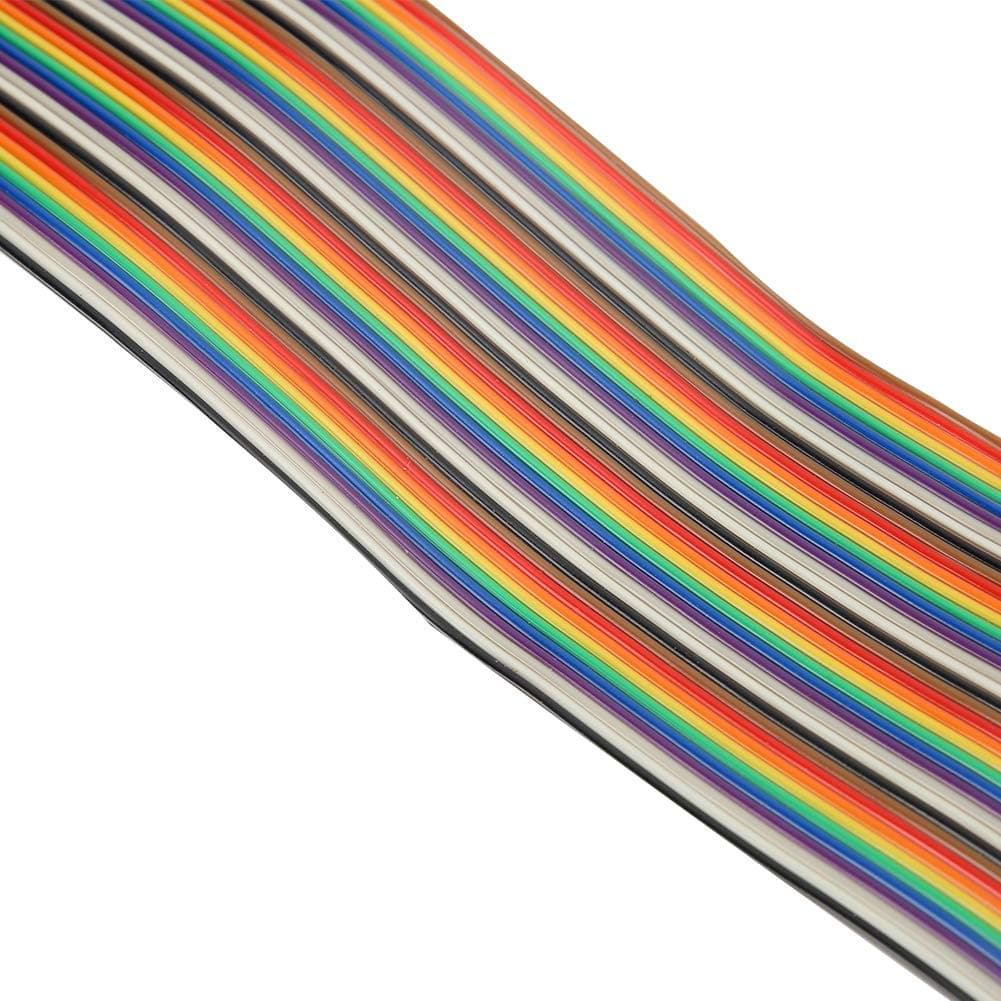 5PCS 20cm GPIO Cable para, Macho a Hembra 40pin Breadboard Jumper Wires Alambre Accesorios de computadora, para T-Board, protoboard, etc.(Colocar) — view 2