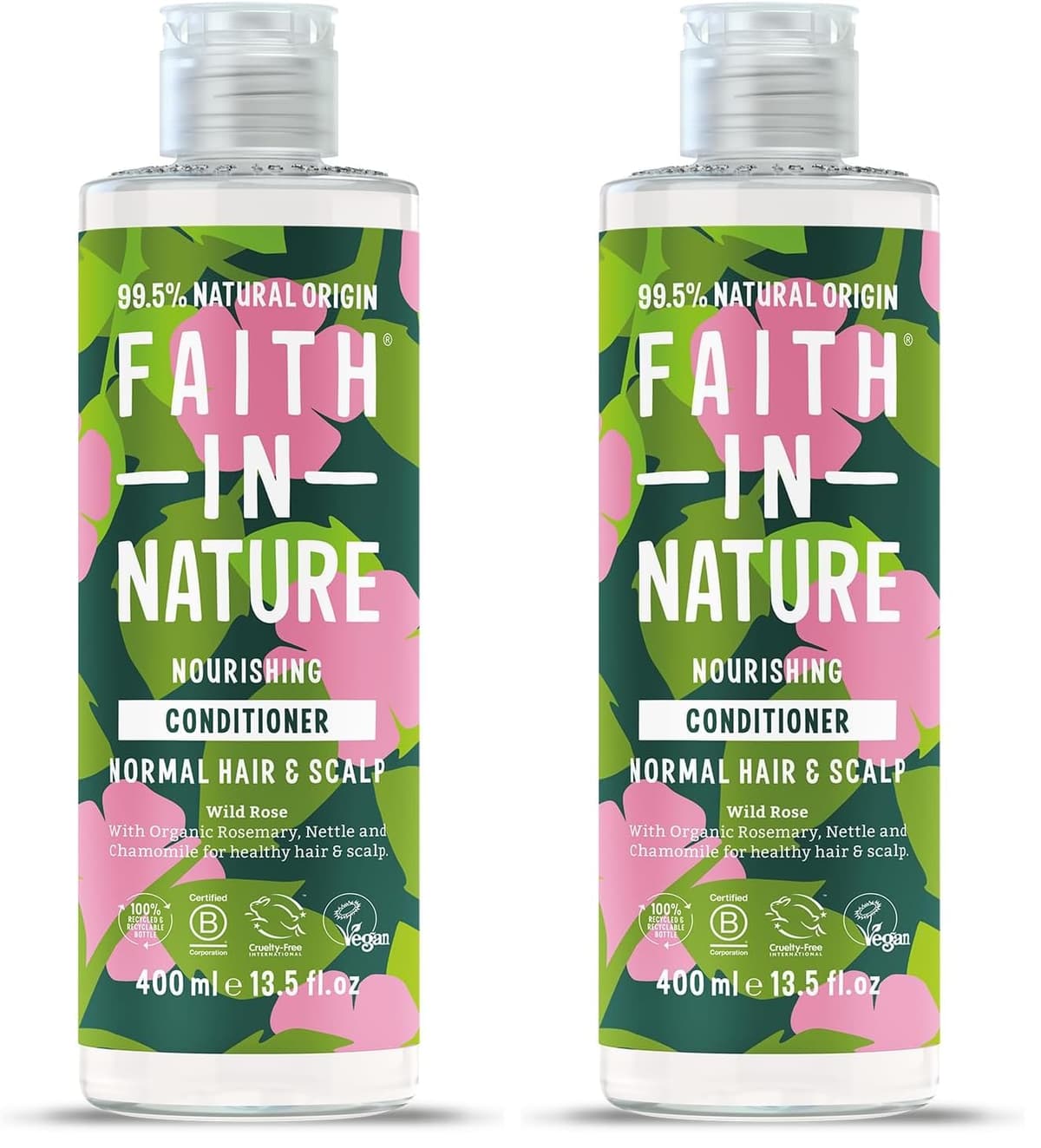 Faith In Nature Organic Coconut Conditioner, Hydrating for Dry Hair & Scalp, Vegan & Cruelty Free, No SLS, Silicones or Parabens, 400ml — view 13