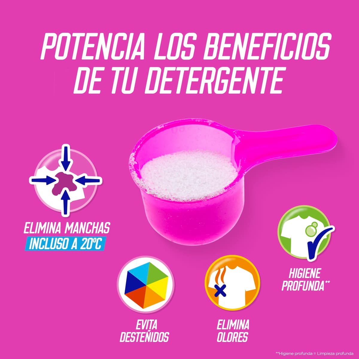 Vanish Oxi Action Multipoder - Quitamanchas multibeneficio para la ropa, En Polvo, Sin Lejía 400gr, El emabalaje puede variar — view 3