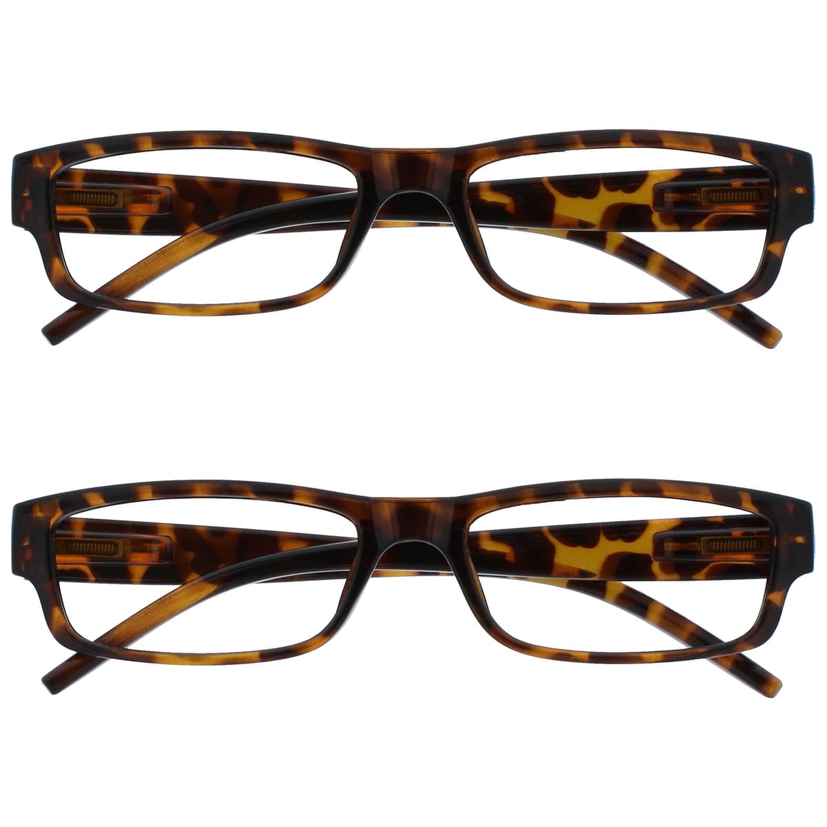 OPULIZE Ace Gafas De Lectura Negro Ligero Cómodo Lectores Valor Pack 2 Hombres Mujeres RR32-1 +1,50 — view 11