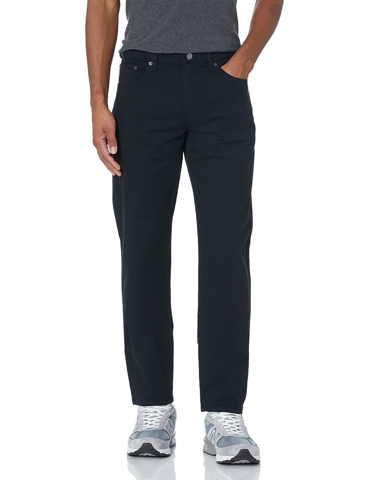 Amazon Essentials Men's Athletic-Fit 5-Pocket Stretch Twill Trouser (Available in Big & Tall)