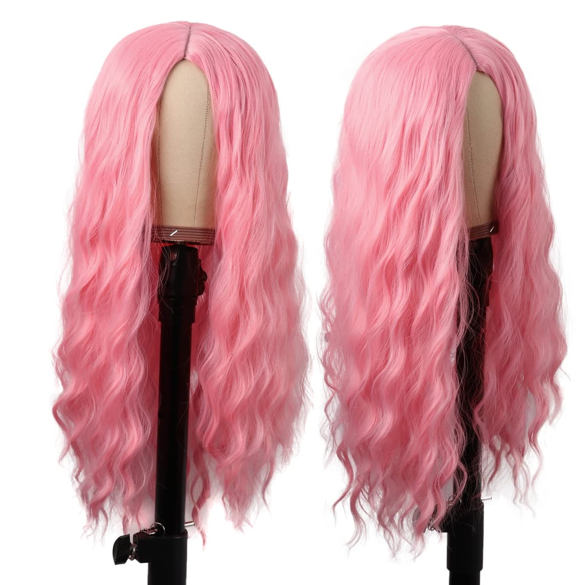 Mapofbeauty 32 Pulgadas/80cm de Luz Rubia Pelo Largo Rizado Ondulado Peluca Cosplay Peluca — view 52