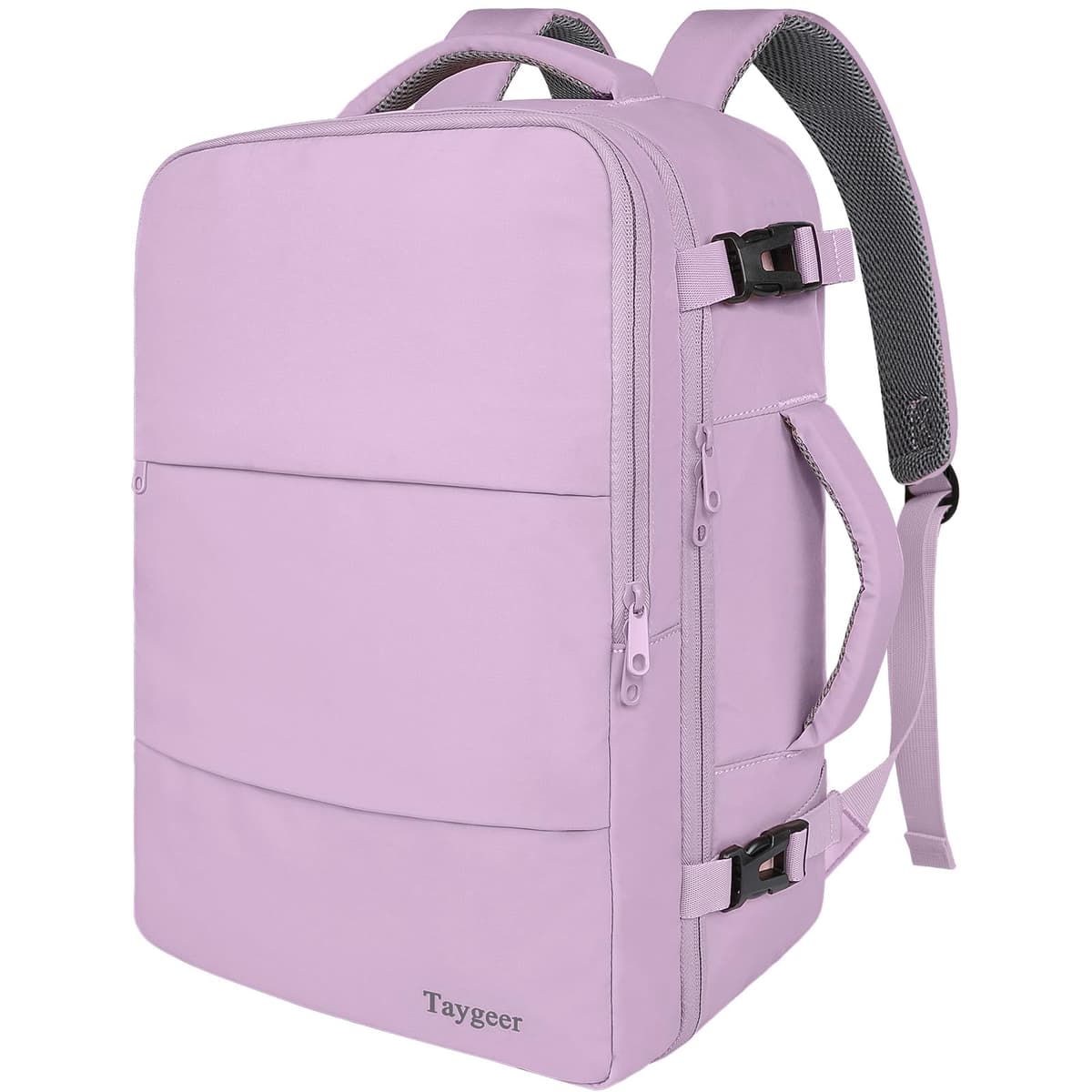 Travel Backpack for Women, Carry On Backpack with USB Charging Port & Shoe Pouch, TSA 15.6inch Laptop Backpack Flight Approved, College Gym Bag Casual Daypack for Weekender Business Hiking, Beige — view 21